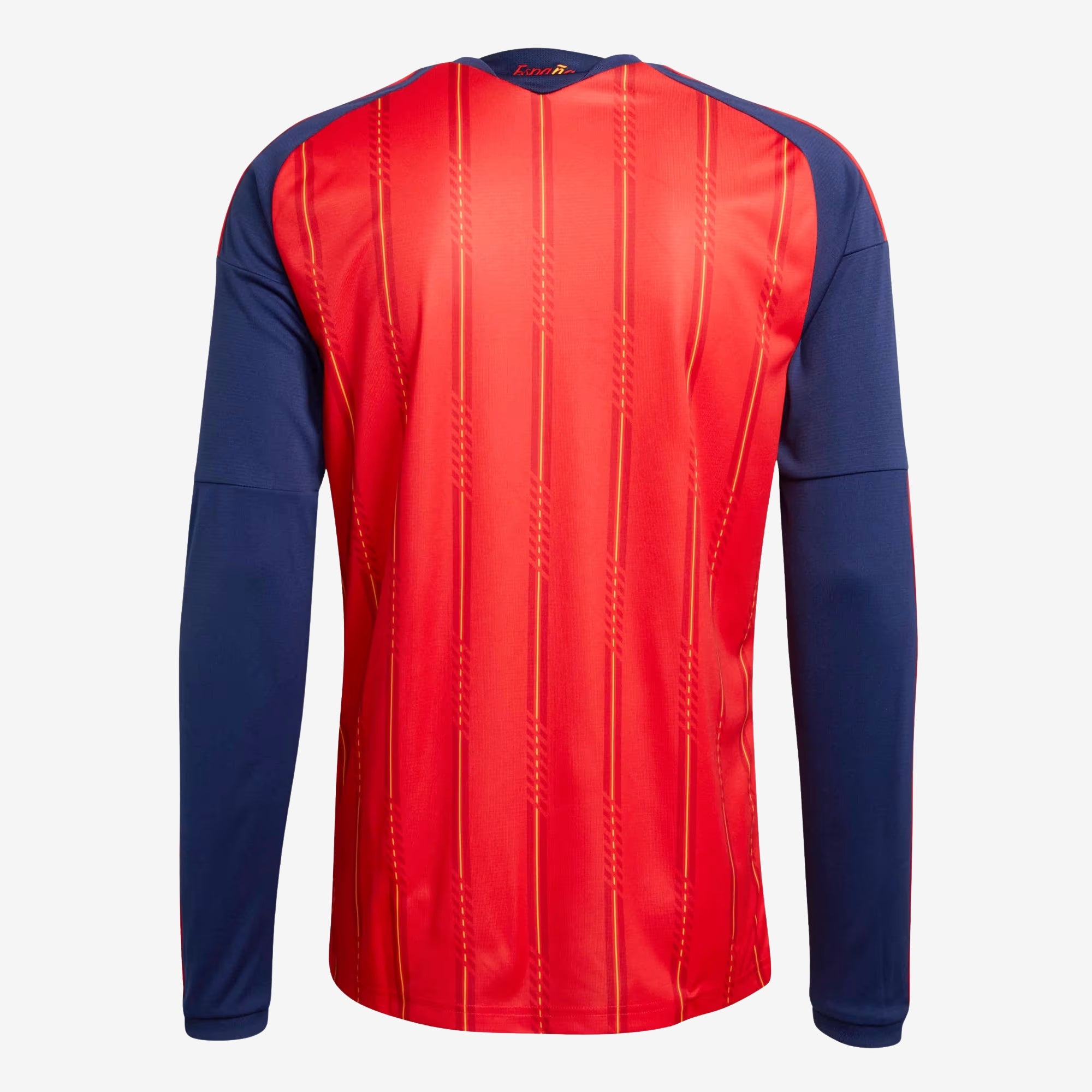 adidas Spain 2026 Stadium Home Men's Soccer Long-Sleeve Jersey - Vivid Red
