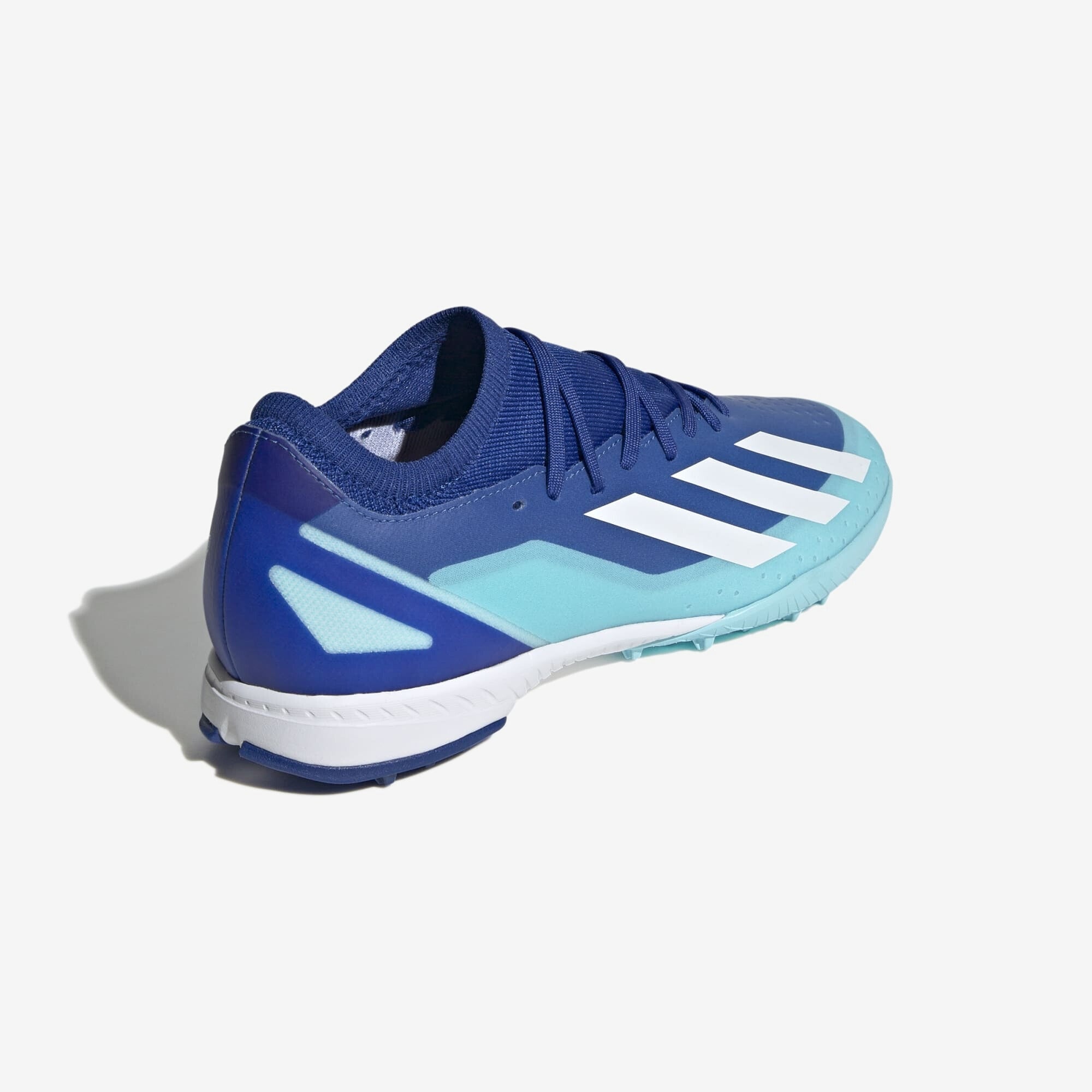 adidas X Crazyfast.3 Turf Low-Top Soccer Shoes - Bright Royal / Cloud White / Solar Red