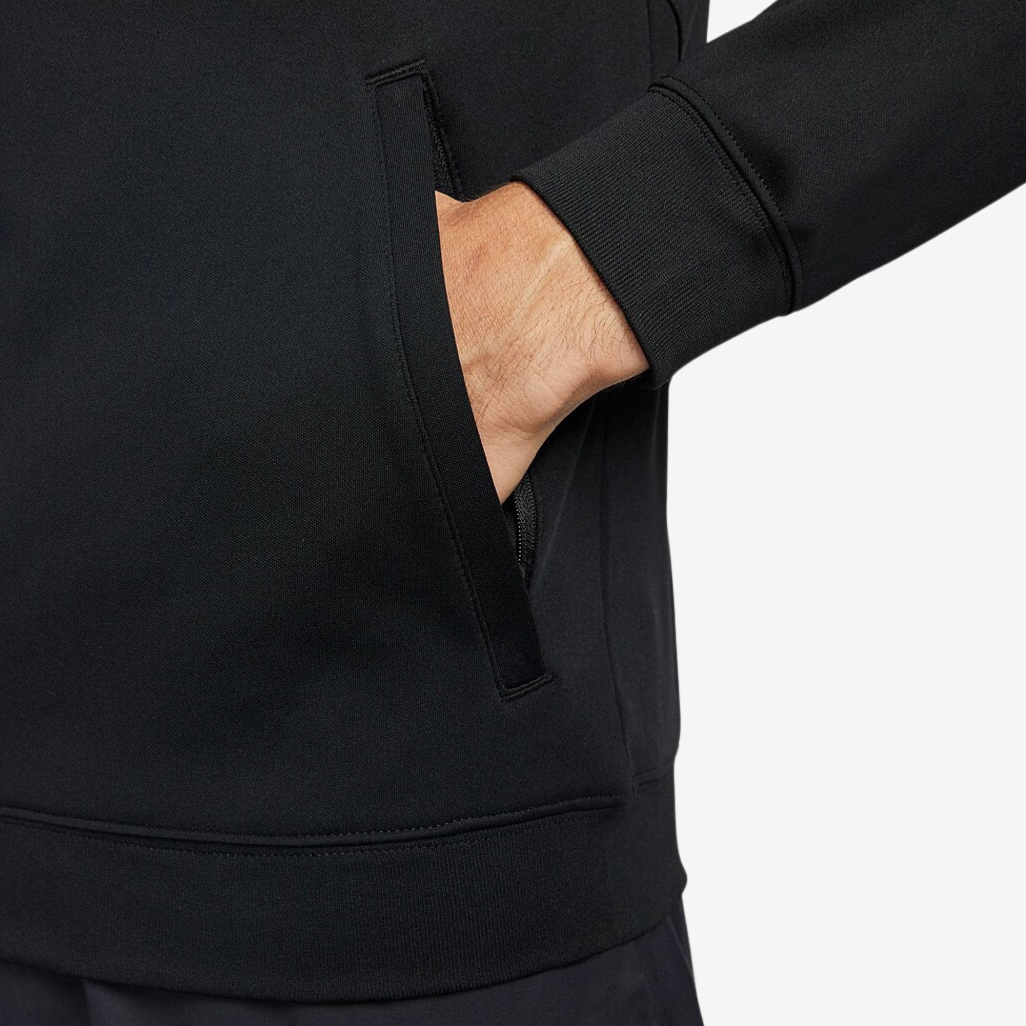 Nike FC Barcelona Academy Pro Men's Full-Zip Soccer Jacket - Black/Black/Signal Blue/University Red