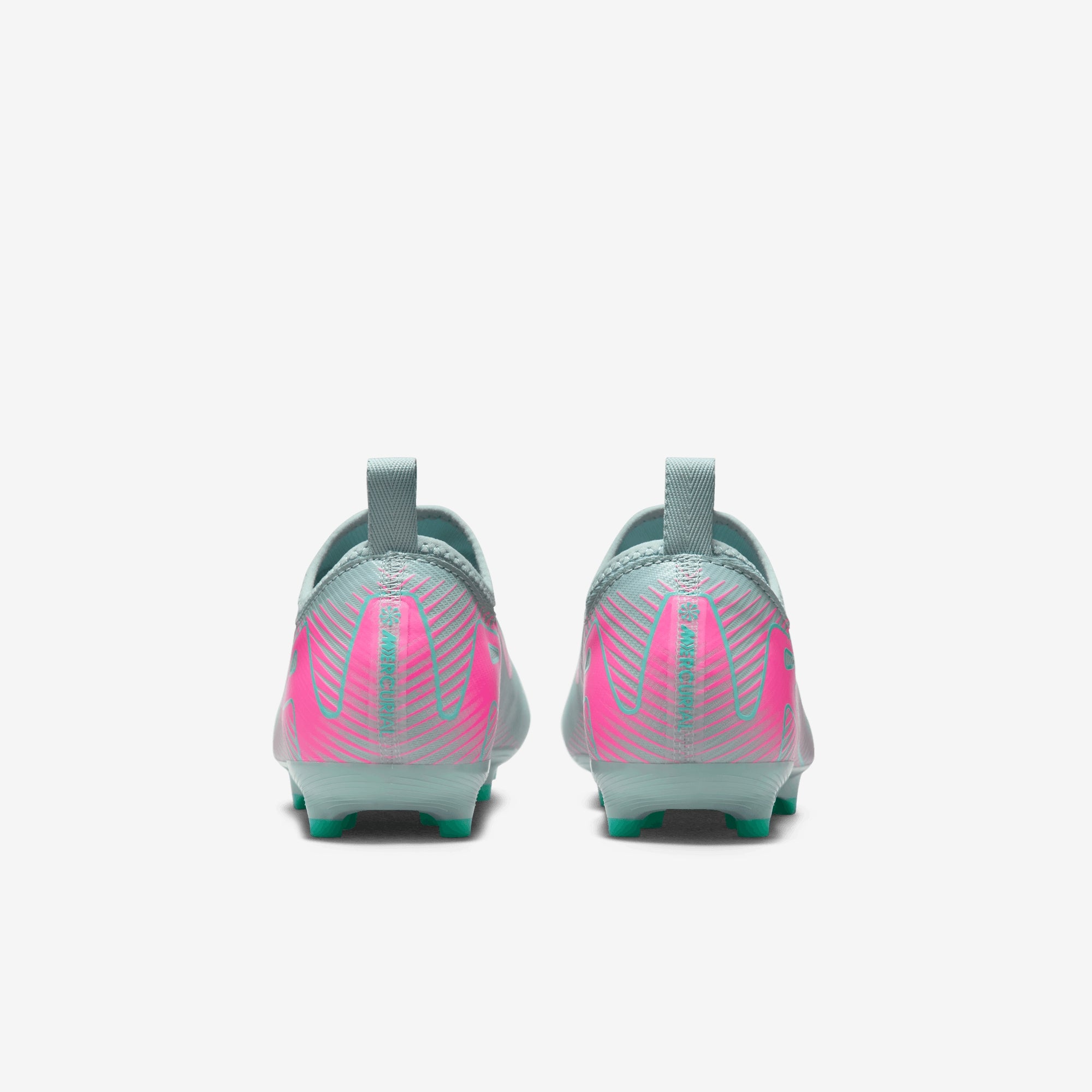Nike Jr. Mercurial Vapor 16 Academy Little/Big Kids' MG Low-Top Soccer Cleats - Ocean Cube/Pink Blast