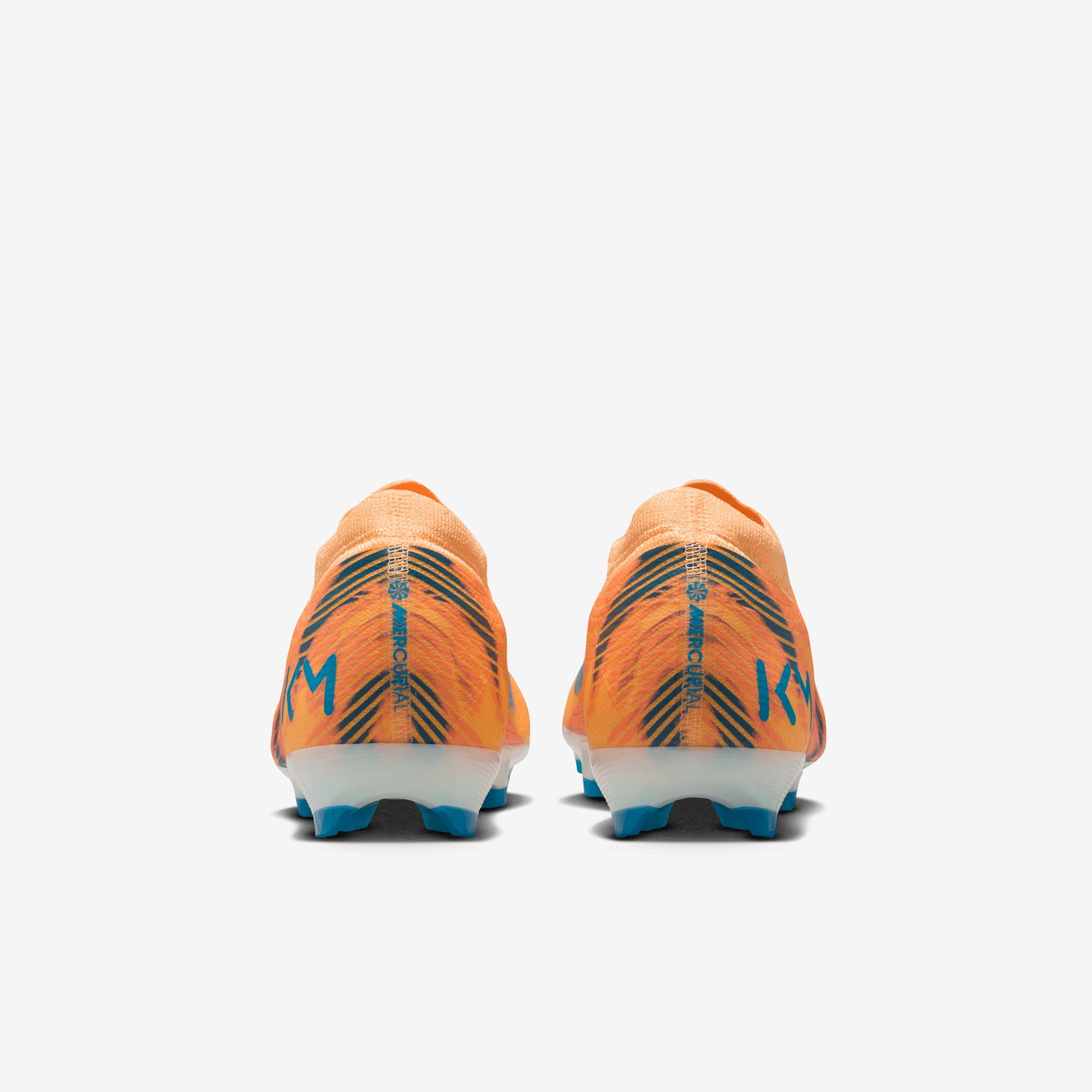 Nike Jr. Mercurial Vapor 16 Pro Kylian Mbappé Big Kids' Firm-Ground Low-Top Soccer Cleats - Melon Tint/Neo Turq-Igloo