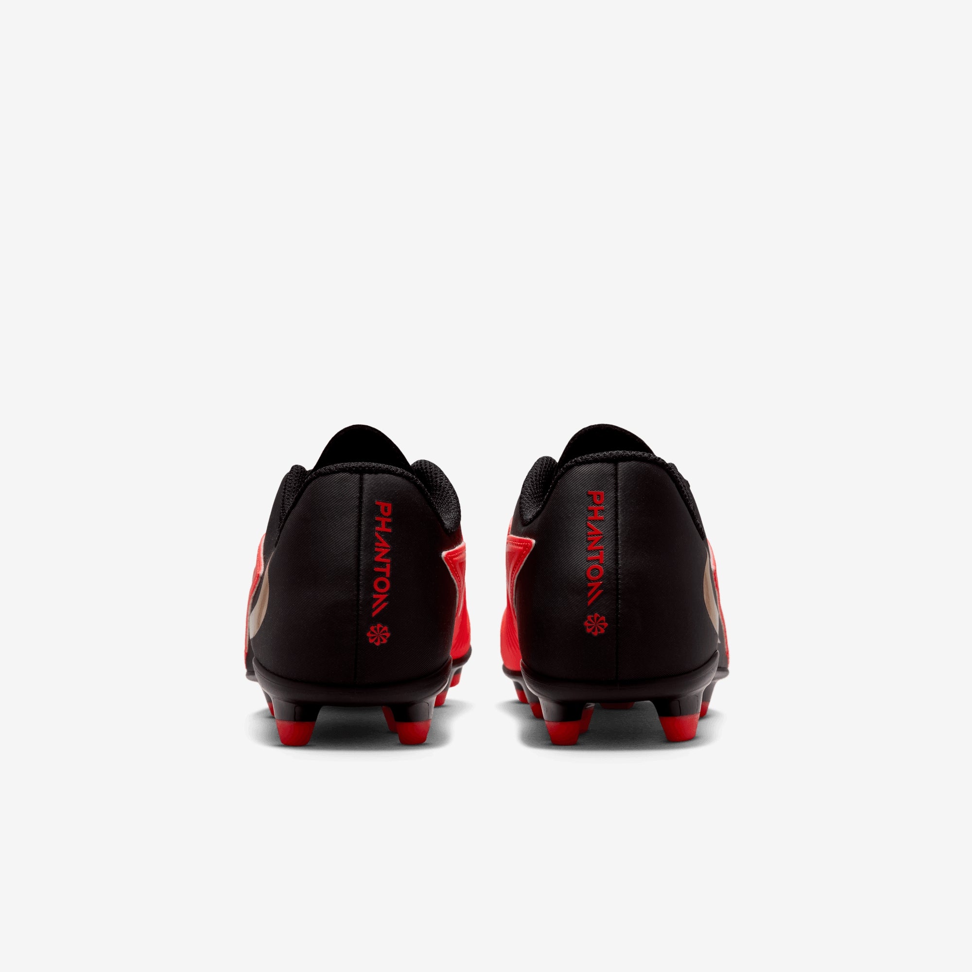 Nike Jr. Phantom 6 Low Club Big Kids' Multi-Ground Soccer Cleats - Bright Crimson/Black-Bright Crimson