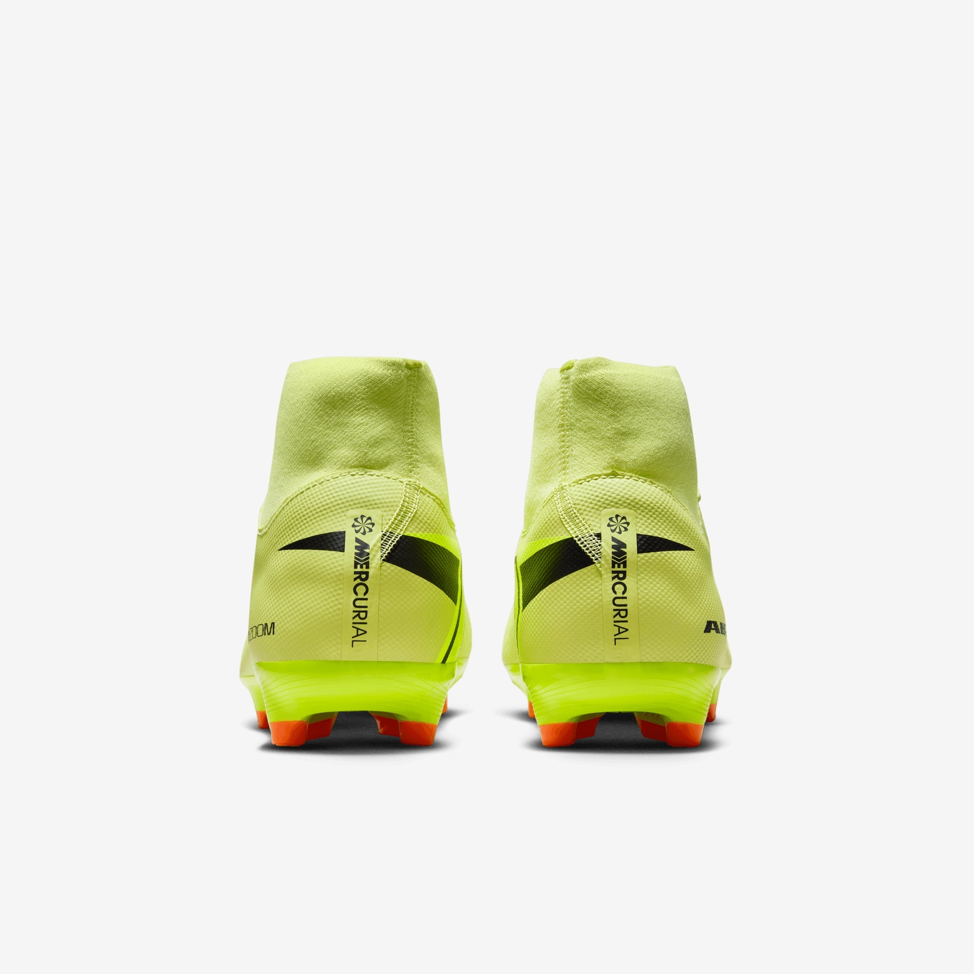 Nike Mercurial Superfly 10 Academy Multi-Ground High-Top Soccer Cleats - Limelight/Volt-Hyper Crimson