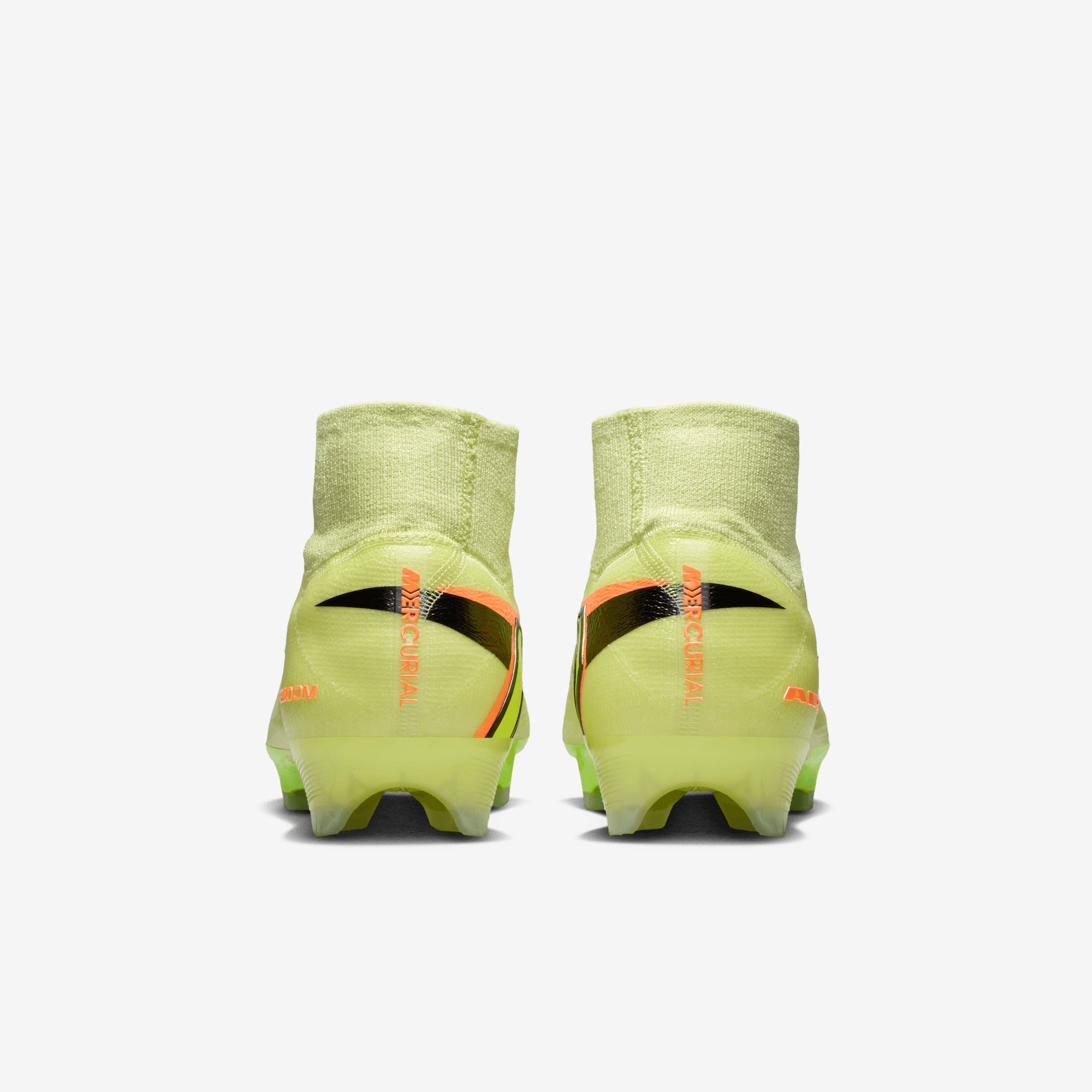 Nike Mercurial Superfly 10 Elite Firm-Ground High-Top Soccer Cleats - Limelight/Volt-Hyper Crimson