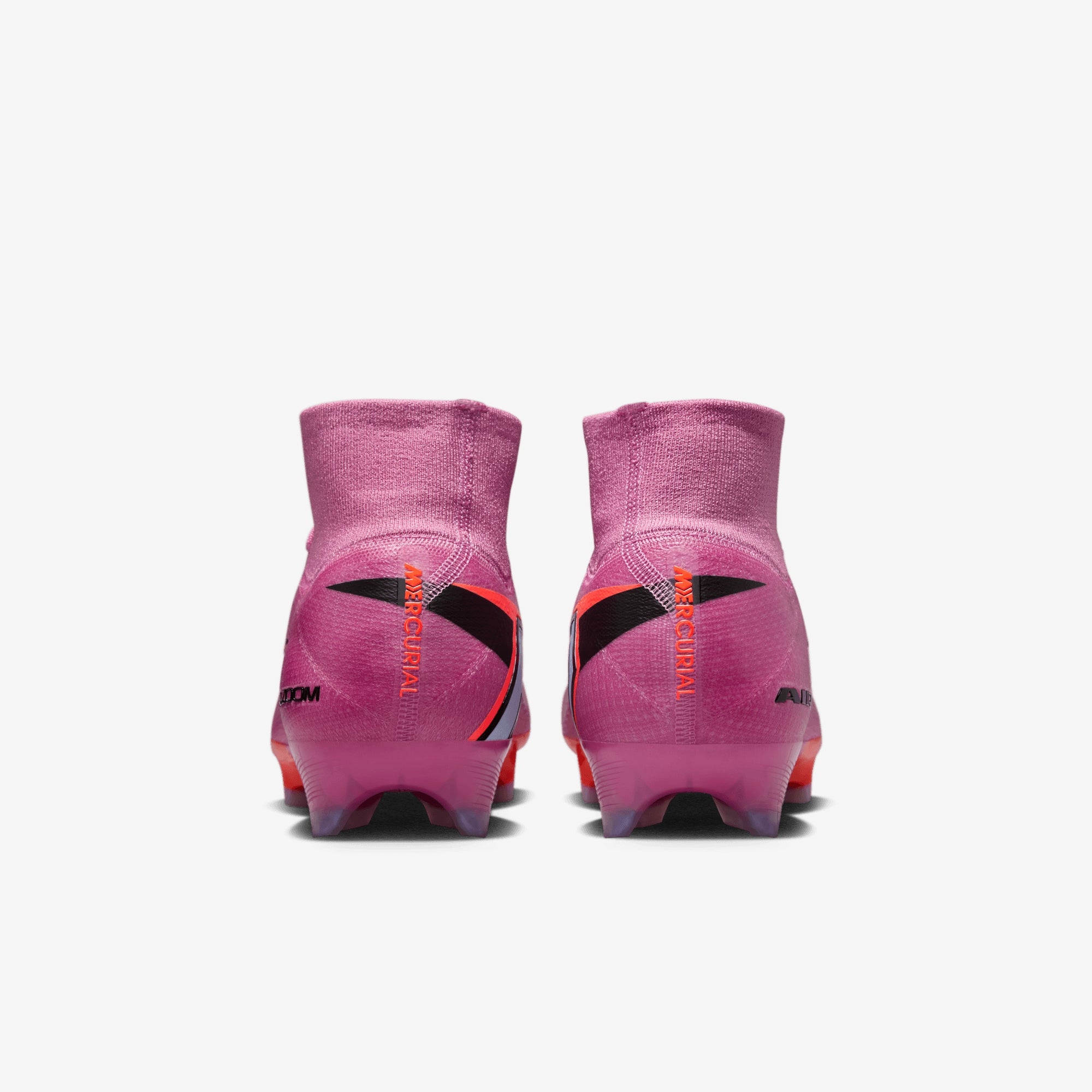 Nike Mercurial Superfly 10 Elite Firm-Ground High-Top Soccer Cleats - Magic Flamingo/Black-Total Crimson
