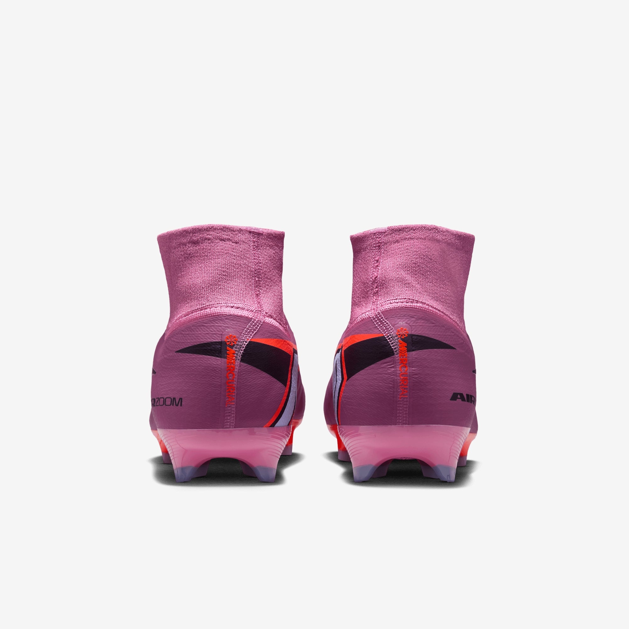 Nike Mercurial Superfly 10 Pro Firm-Ground High-Top Soccer Cleats - Magic Flamingo/Black-Total Crimson