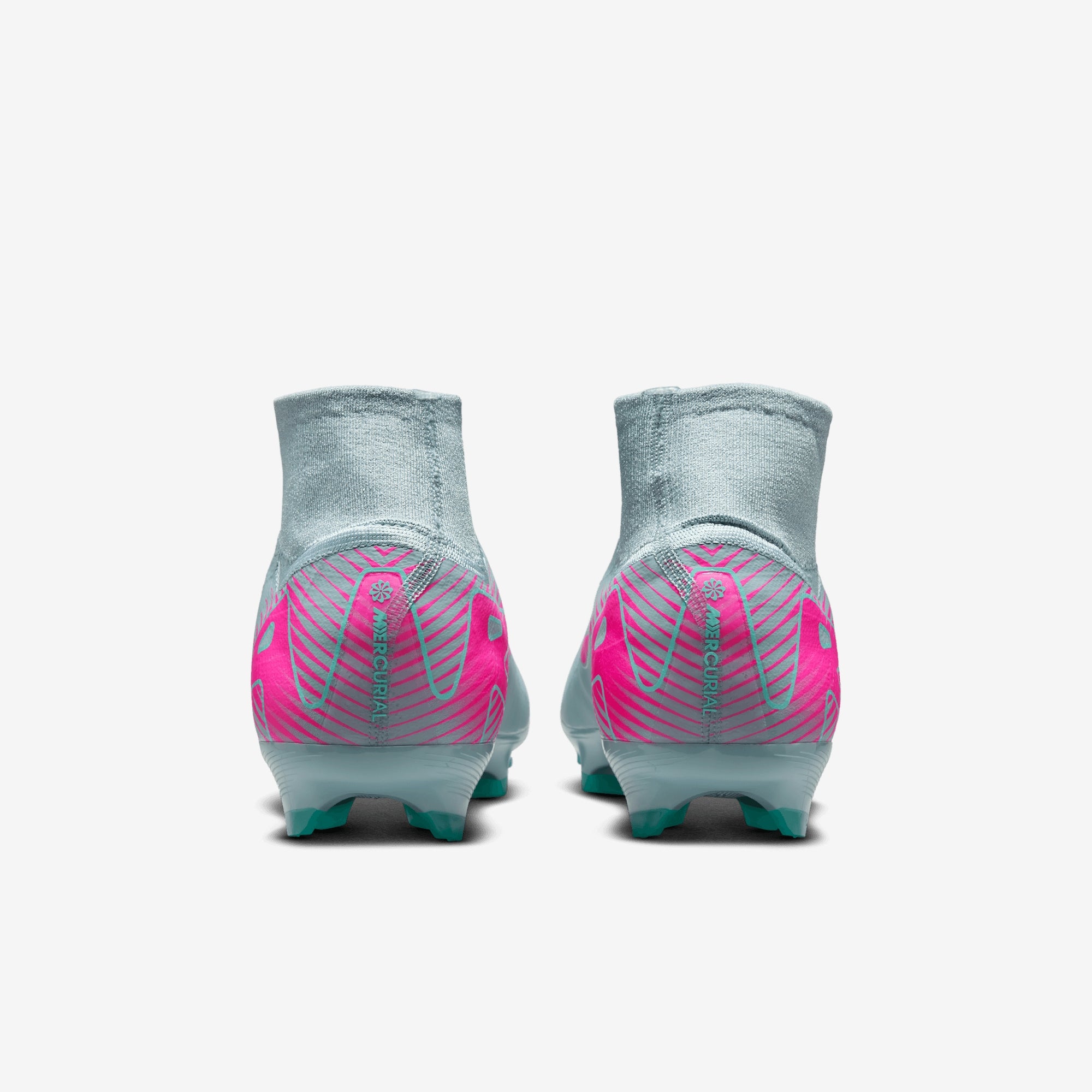 Nike Mercurial Superfly 10 Pro FG High-Top Soccer Cleats - Ocean Cube/Pink Blast