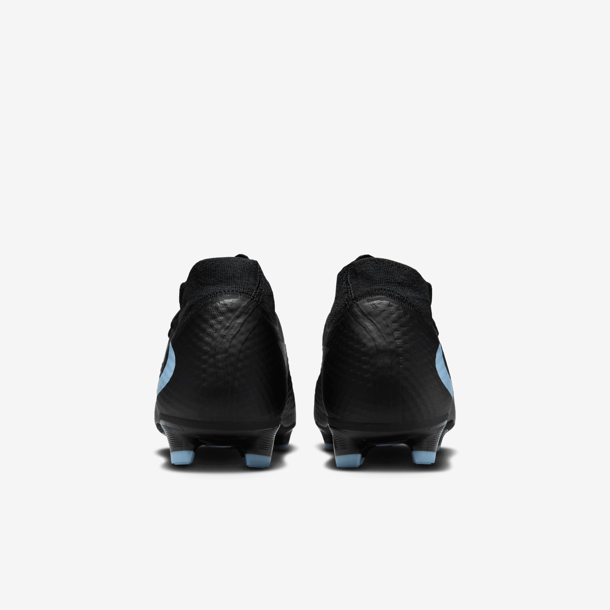 Nike Phantom 6 High Academy Multi-Ground Soccer Cleats - Black/Black