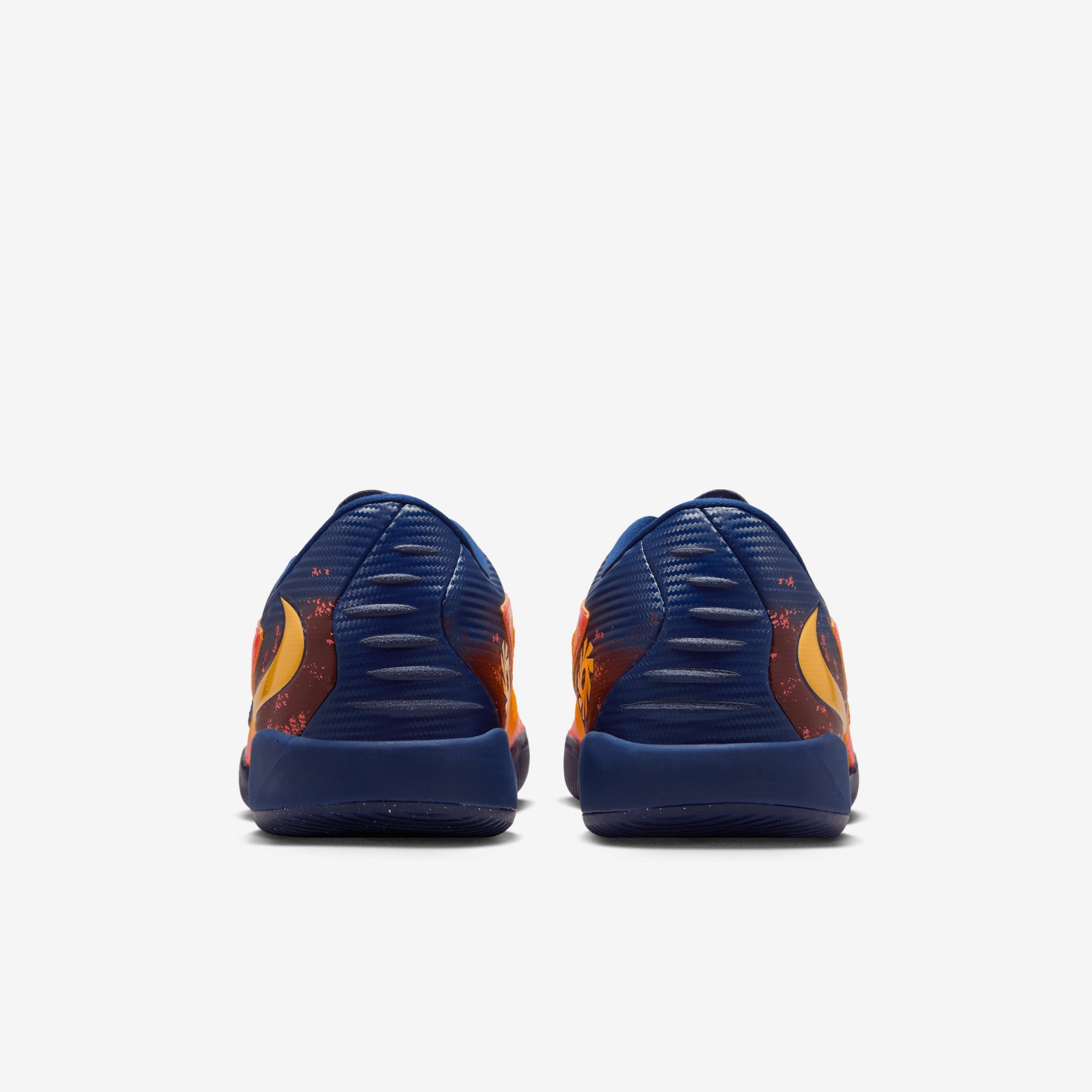 Nike Phantom 6 Low Academy "Erling Haaland" Indoor/Court Soccer Shoes - Laser Orange/Lemon Venom-Blue Void