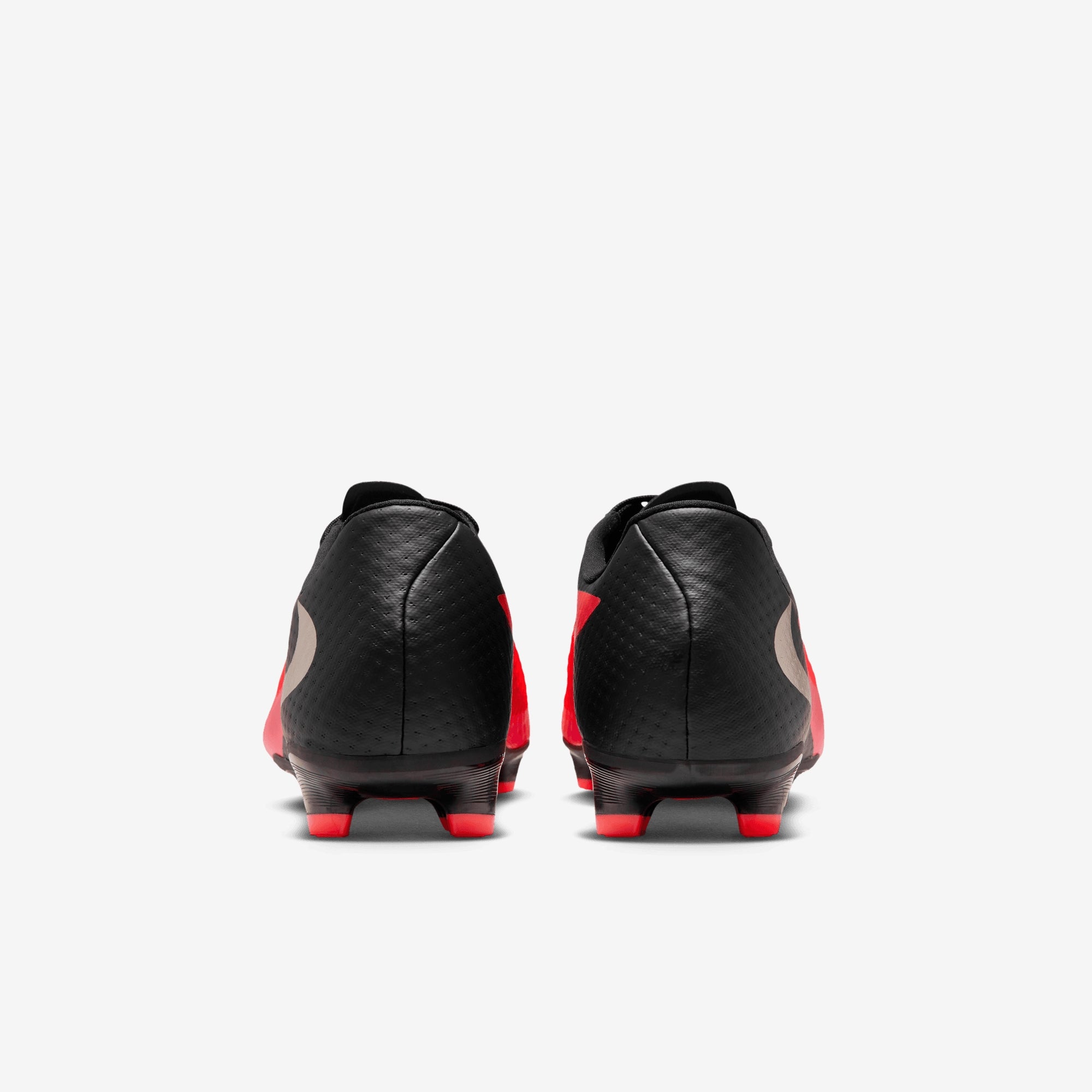 Nike Phantom 6 Low Academy Multi-Ground Soccer Cleats - Bright Crimson/Blur-Black