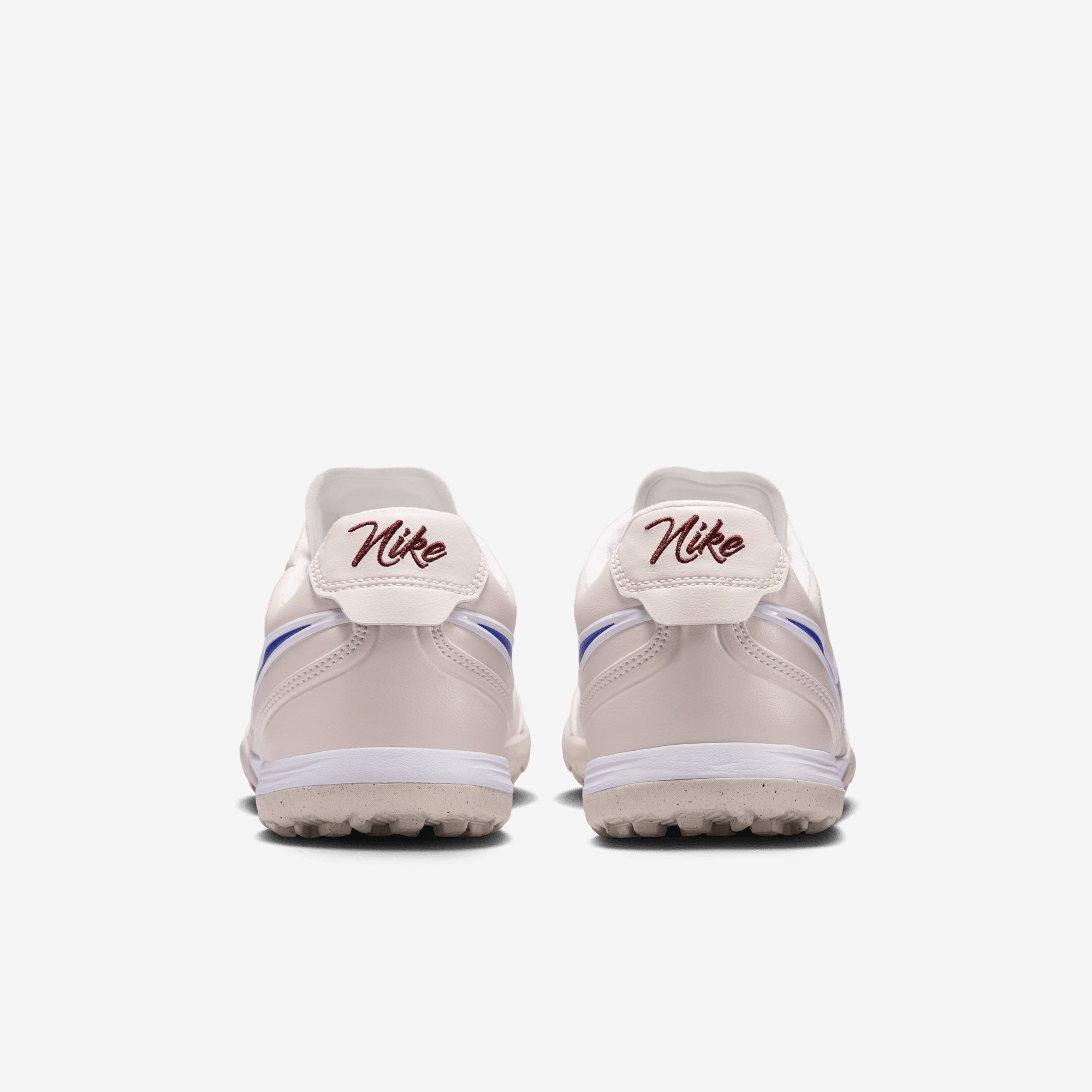 Nike Tiempo Ligera Pro Turf Low-Top Soccer Shoes - Chalk/Racer Blue-White