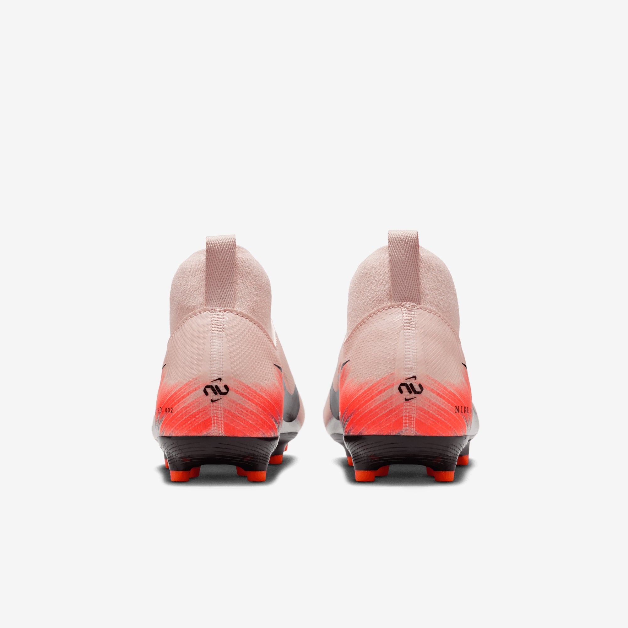 Nike United Jr. Mercurial Superfly 10 Academy Big Kids' Multi-Ground High-Top Soccer Cleats - Silt Red/Racer Blue