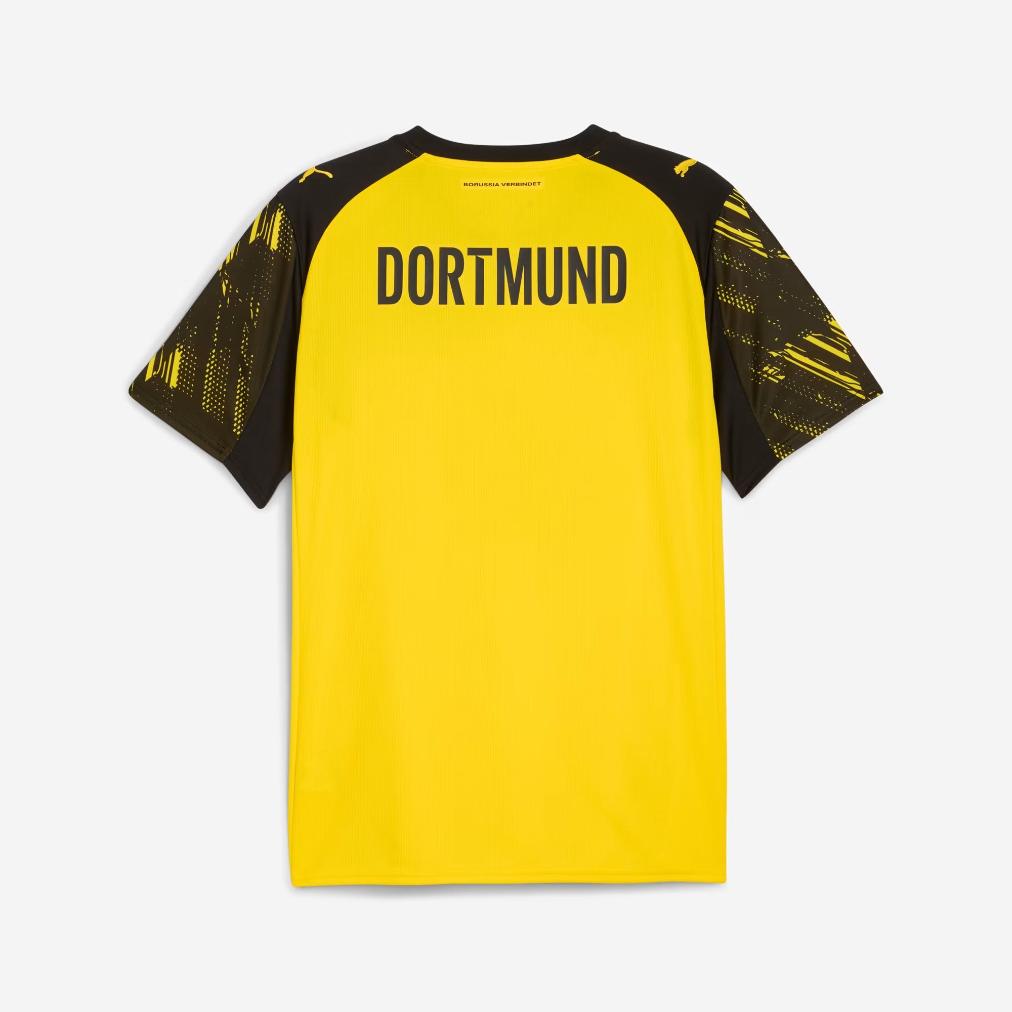PUMA Borussia Dortmund 2025/26 Stadium Home Men's Soccer Replica Jersey - Faster Yellow-PUMA Black