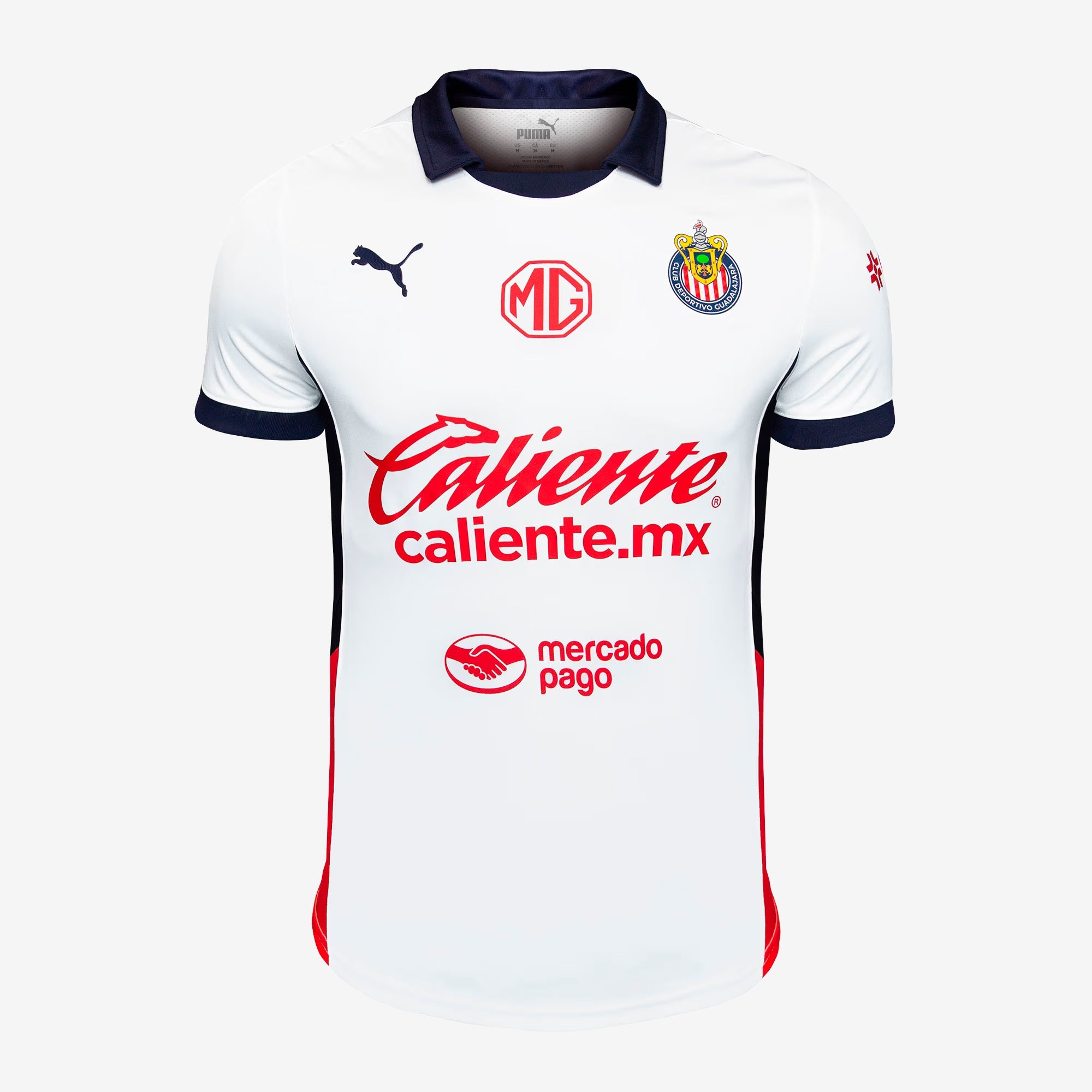 PUMA Chivas 2024/25 Match Away Men's dryCELL Soccer Authentic Jersey - PUMA White