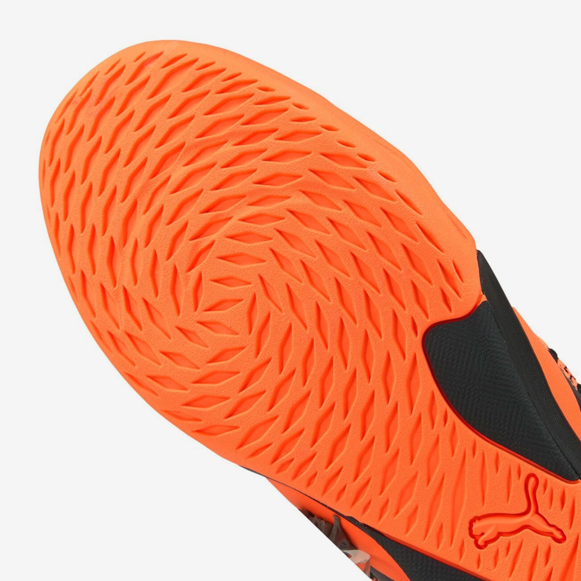 PUMA Future 3.3 Indoor Low-Top Soccer Shoes - Neon Citrus-Diamond Silver-PUMA Black