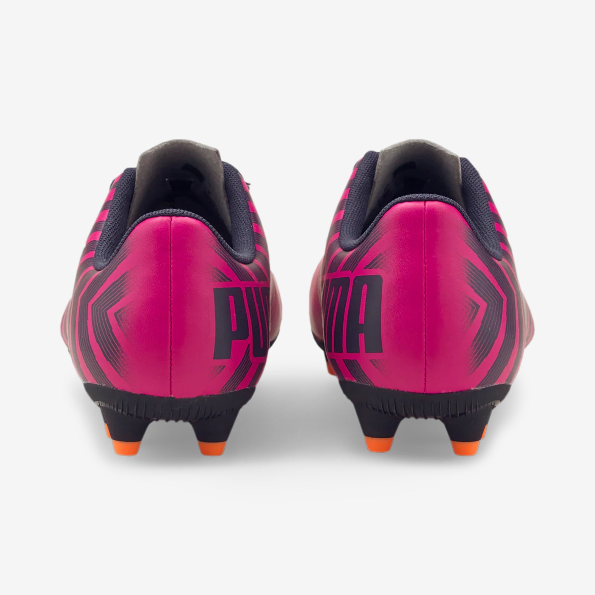 PUMA Jr. TACTO II Little/Big Kids' Firm/Artificial-Ground Low-Top Soccer Cleats - Fuchsia-Parisian Night