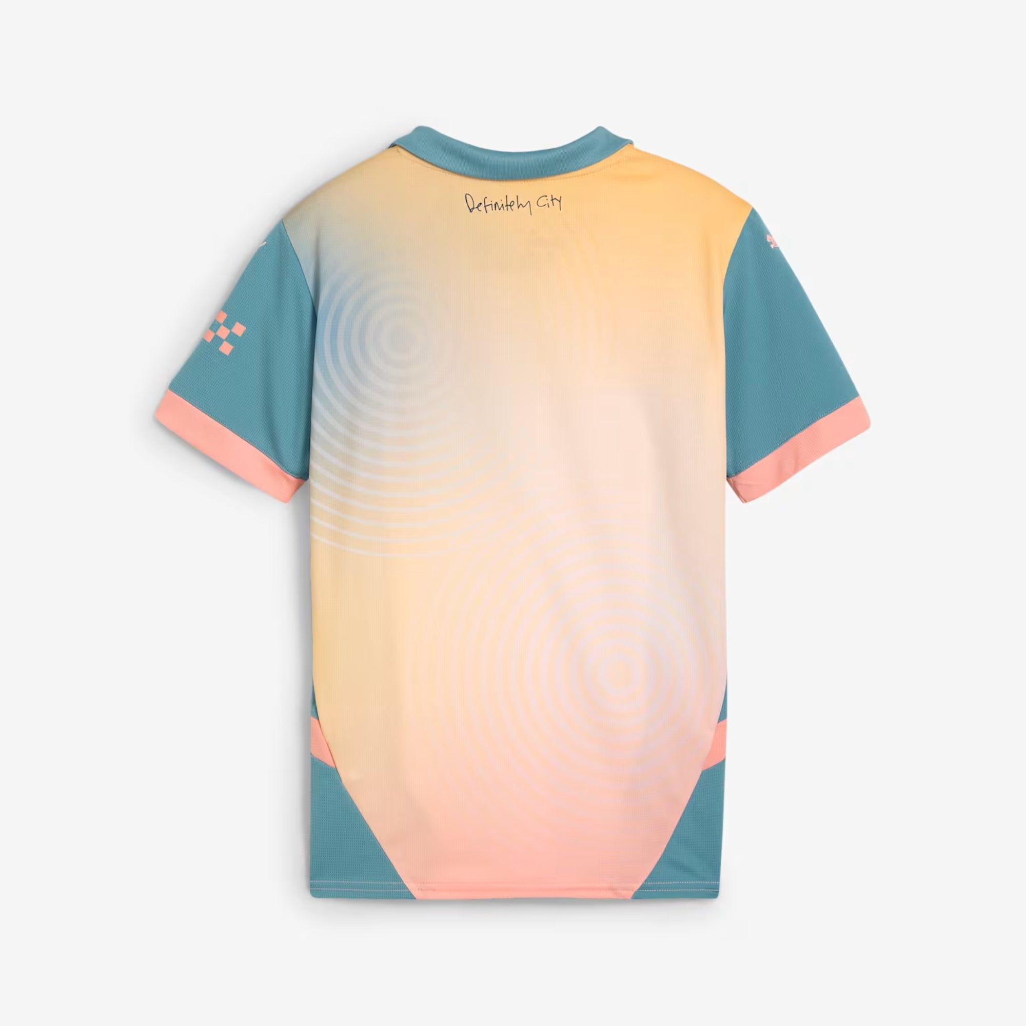 PUMA Manchester City 2024/25 Stadium Fourth Big Kids' dryCELL Soccer Replica Jersey - Rosebay-Bold Blue