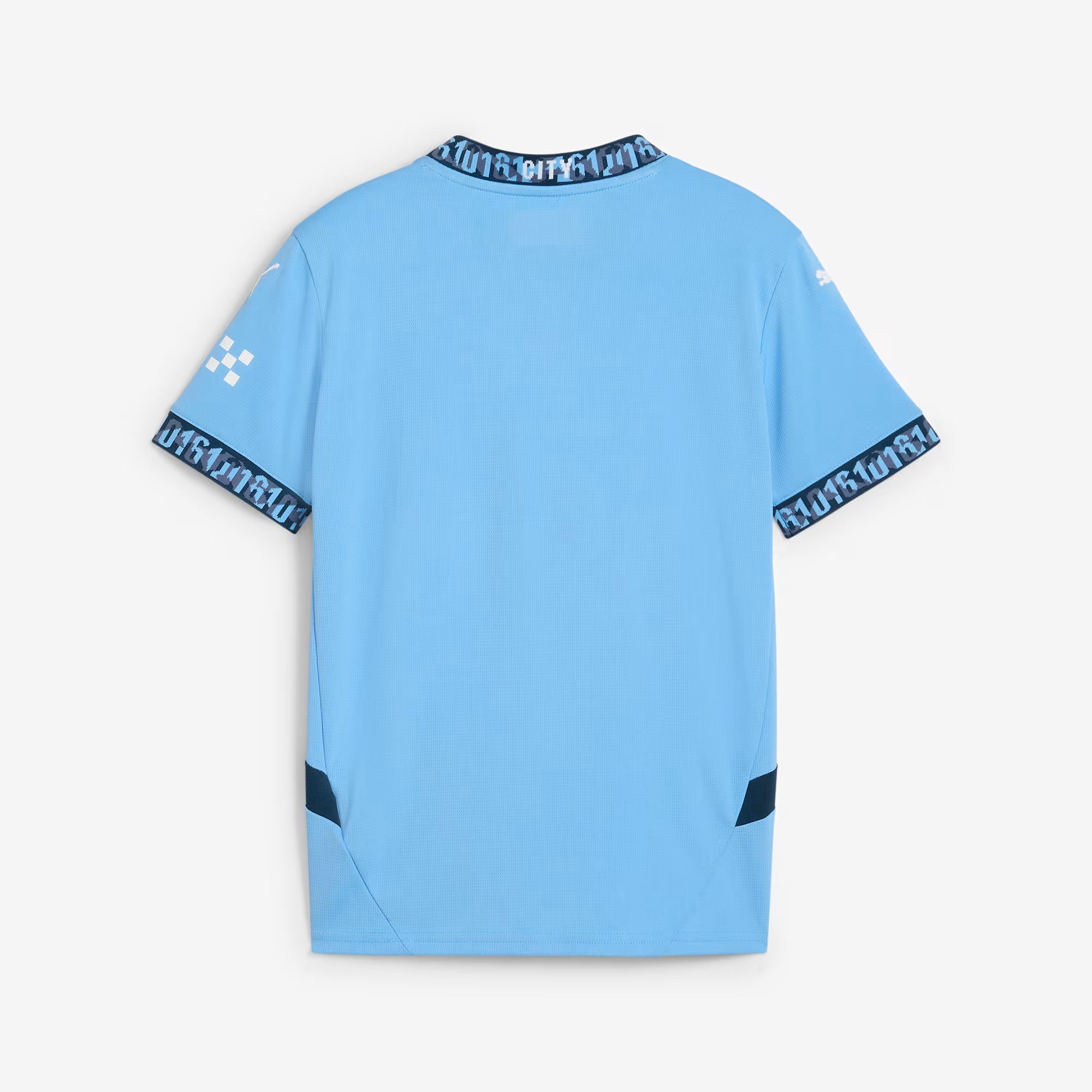 PUMA Manchester City 24/25 Stadium Home Big Kids' dryCELL Soccer Replica Jersey - Team Light Blue-Marine Blue