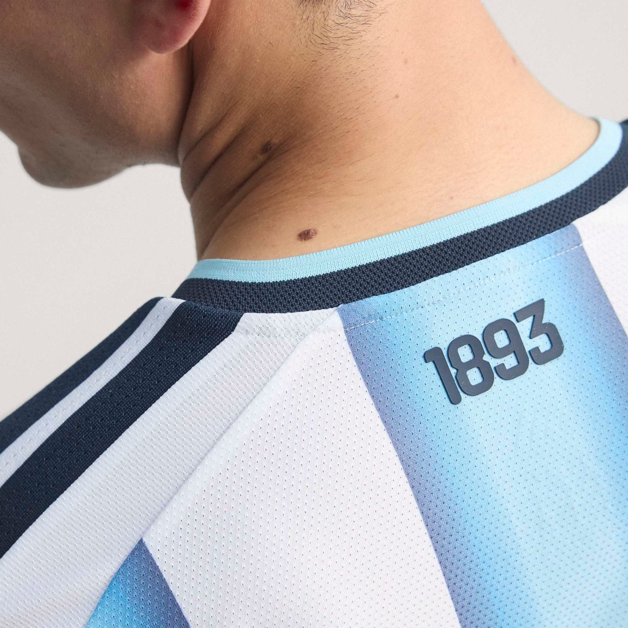 adidas Argentina 2026 Match Home Men's Soccer Authentic Jersey - White / Icey Blue / Light Blue