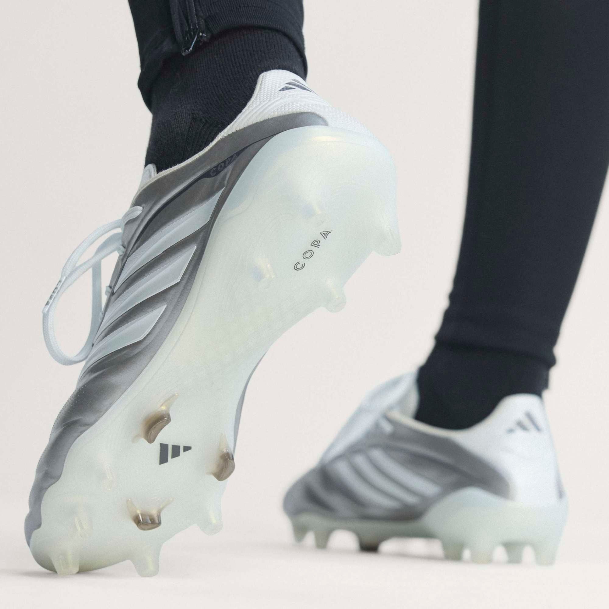 adidas Copa Pure IV Elite Firm-Ground Low-Top Soccer Cleats - Taupe Met. / Zero Metalic / Night Metallic