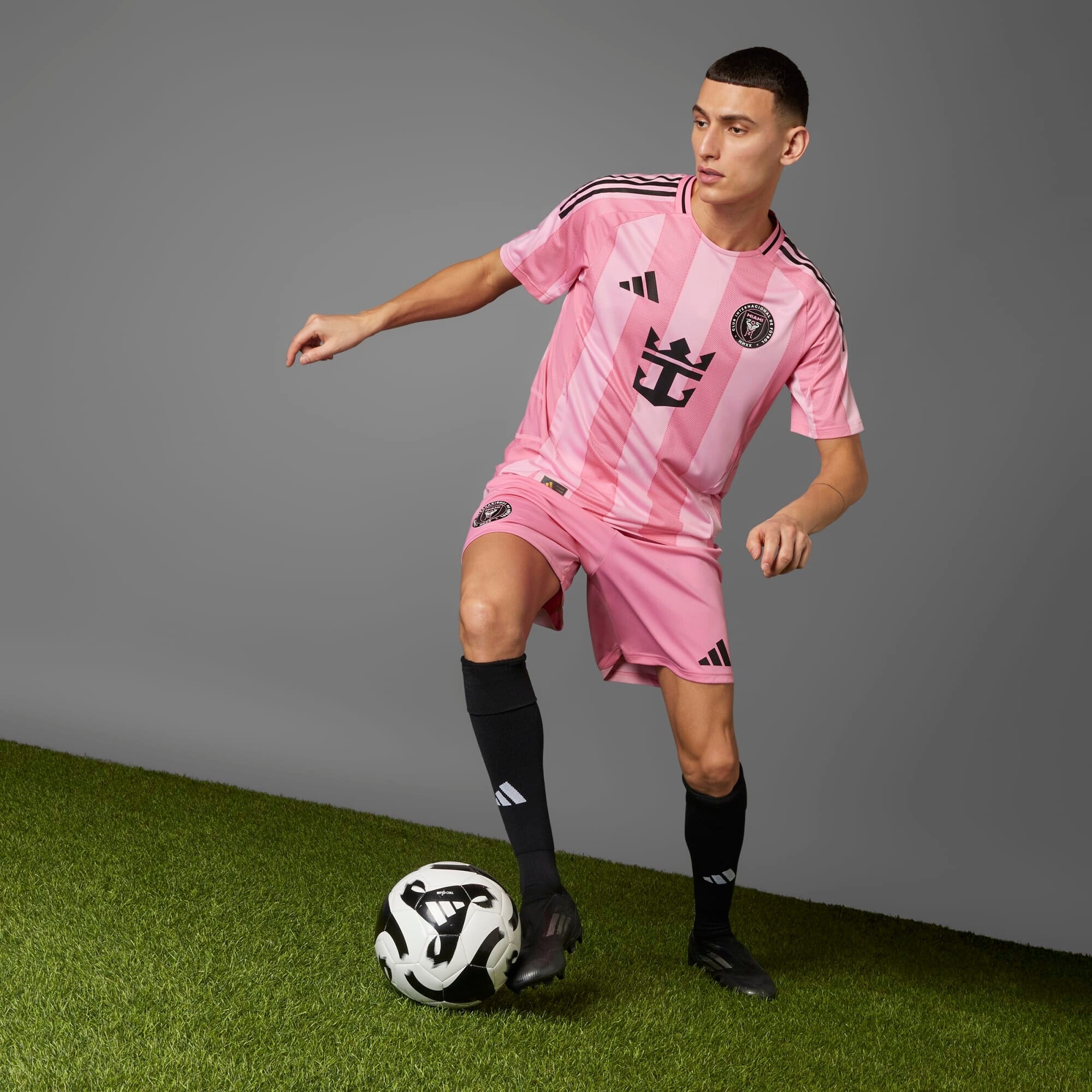 adidas Inter Miami CF 2025/26 Match Home Men's AEROREADY Soccer Authentic Jersey - Easy Pink