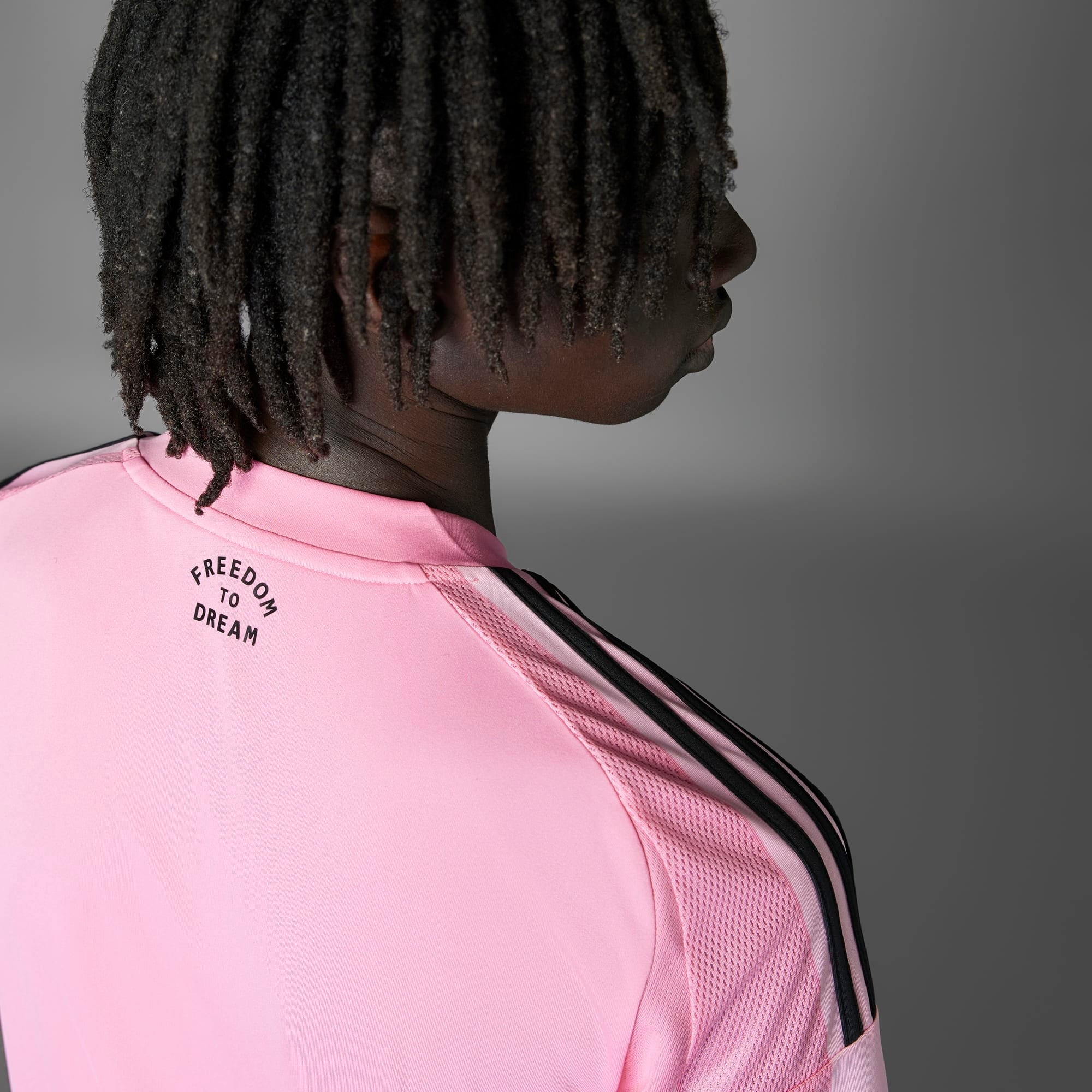 adidas Inter Miami CF 2025/26 Stadium Home Men's Soccer Jersey - Easy Pink