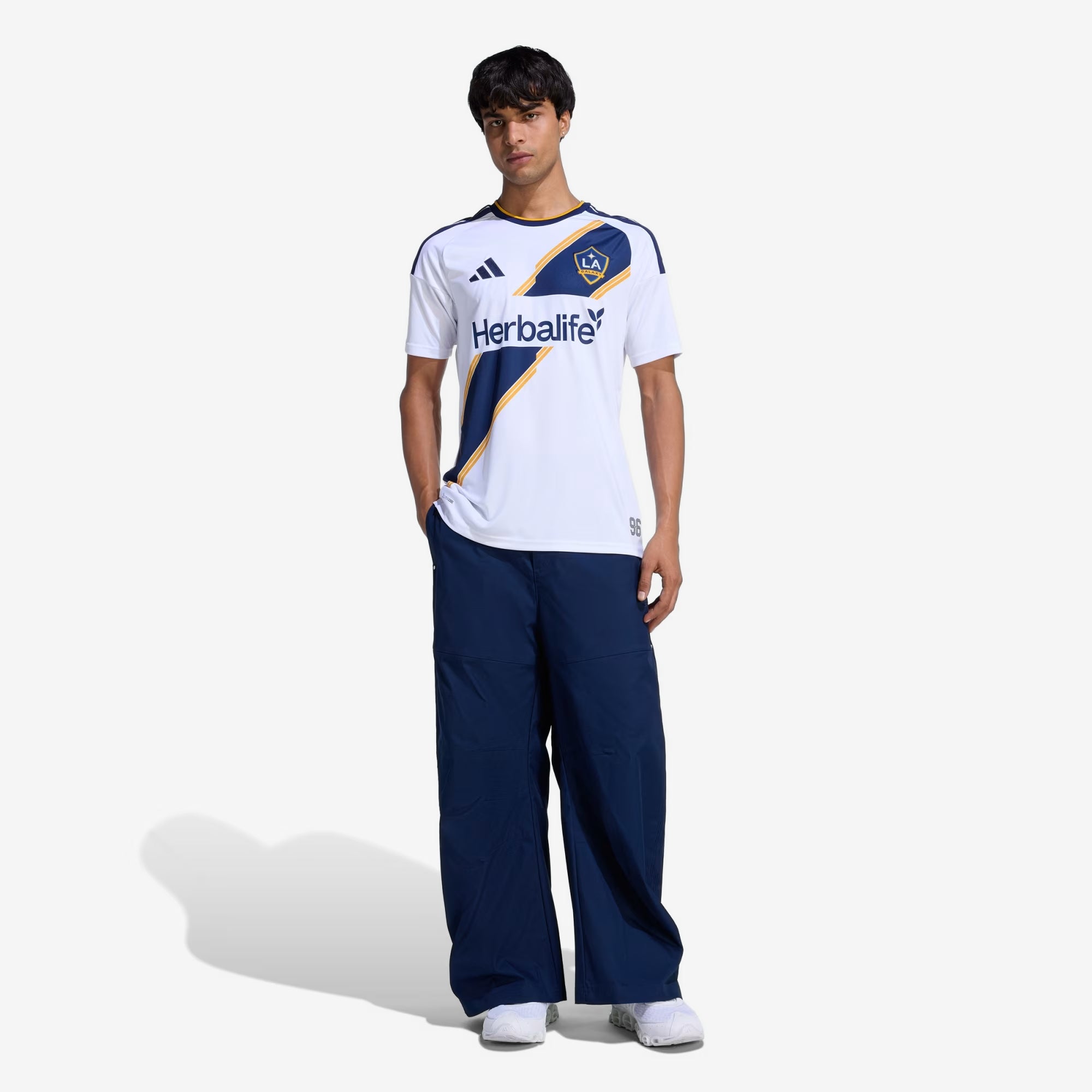 adidas LA Galaxy 2026/27 Stadium Home Men's Soccer Jersey - White