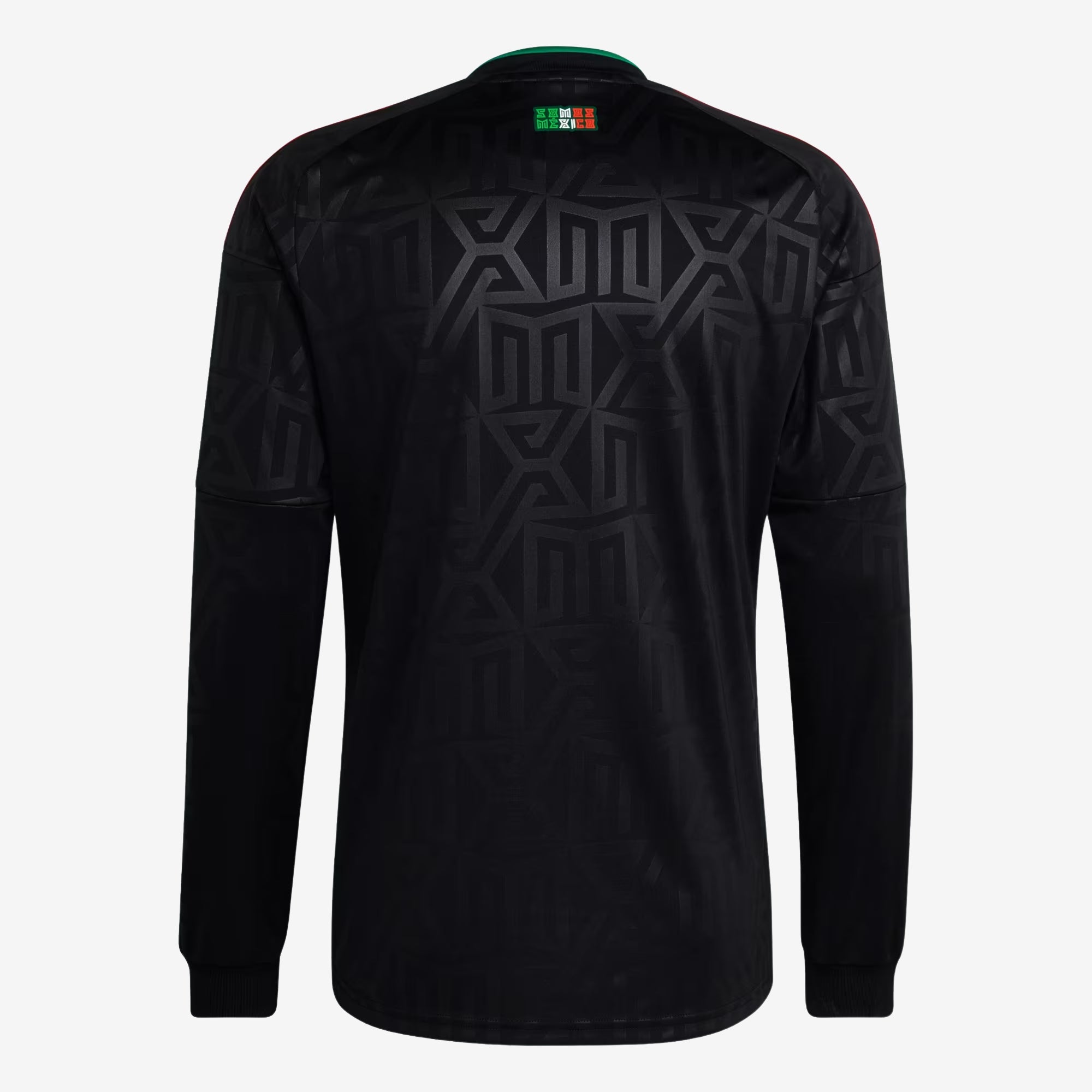 adidas Mexico 2026 Stadium Third Men's Soccer Long-Sleeve Jersey - Black