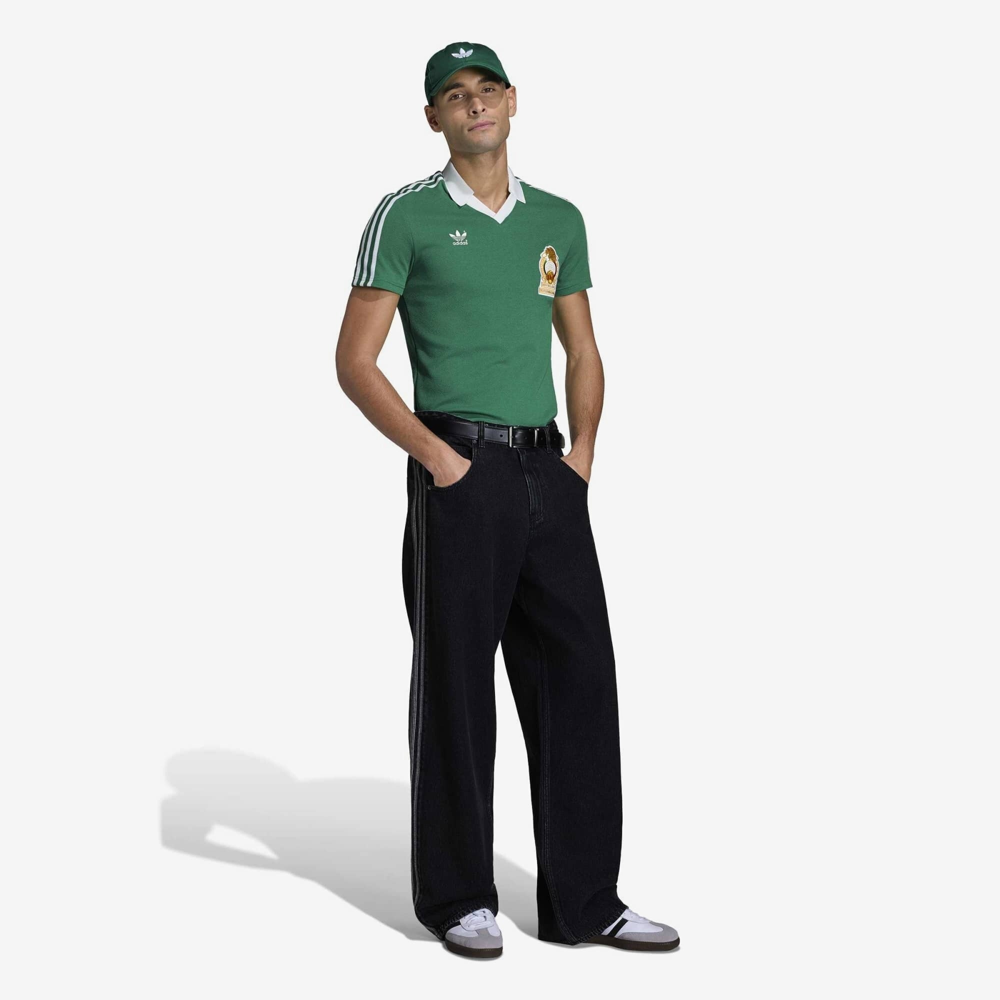 adidas Mexico Home 1986 Men's Soccer Jersey - Green