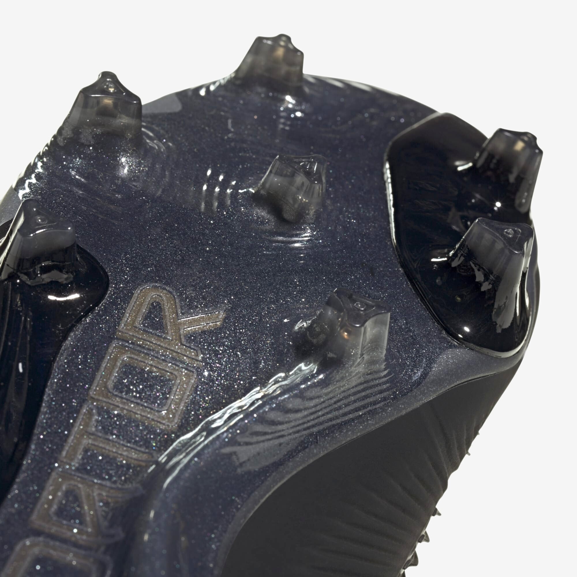 adidas Predator Elite FG Low-Top Soccer Cleats - Core Black / Carbon / Gold Metallic