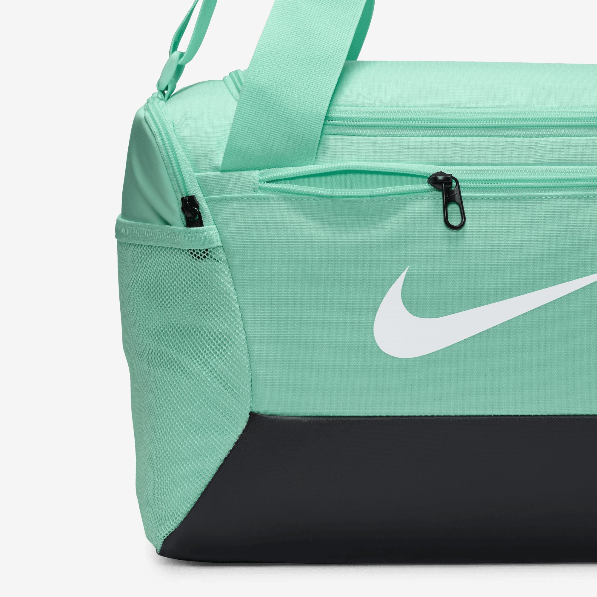 Nike Brasilia 9.5 Training Duffel Bag (Extra Small, 25L) - Mint Foam/Black/White