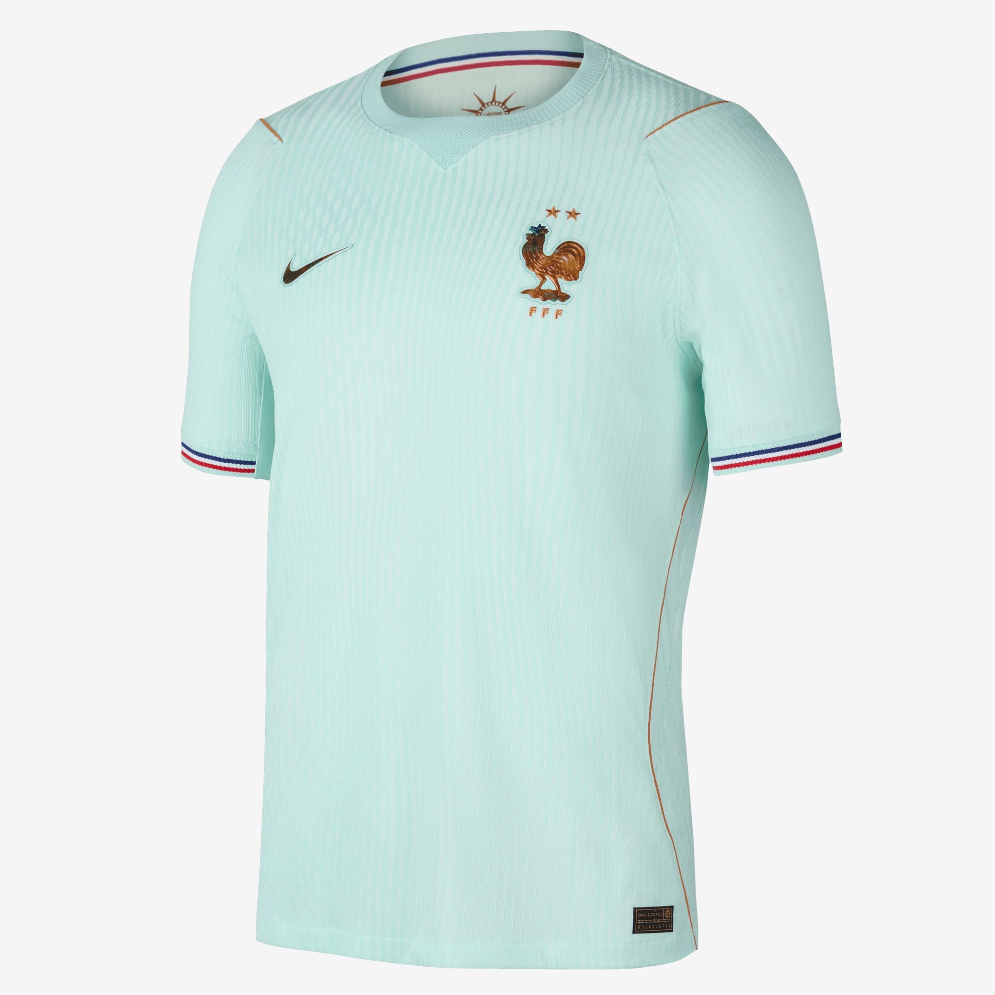 Nike France 2026/27 Match Away Men's Aero-FIT Soccer Authentic Jersey - Igloo/Monarch/Monarch