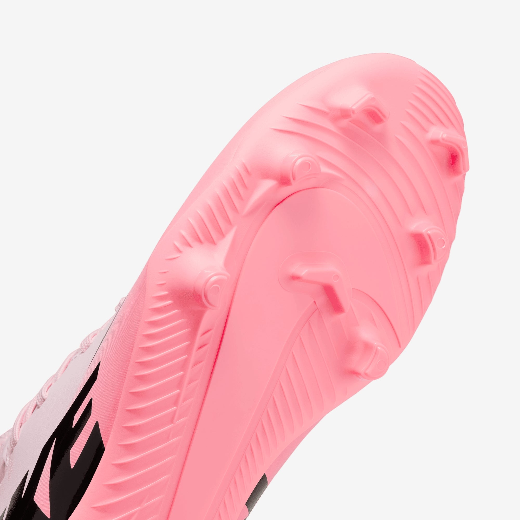 Nike Jr. Mercurial Superfly 9 Club Big Kids' MG High-Top Soccer Cleats - Pink Foam/Black