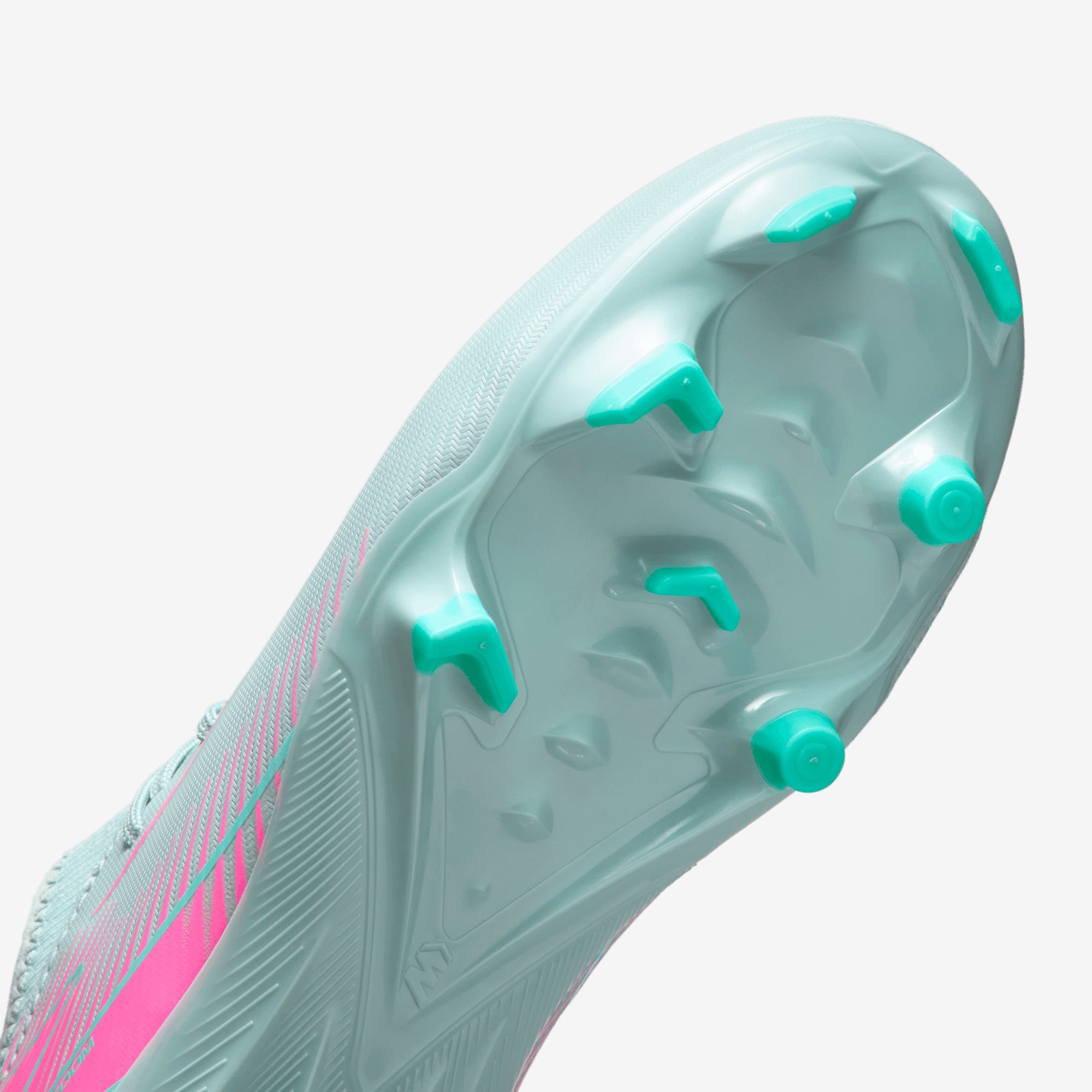 Nike Jr. Mercurial Vapor 16 Academy Little/Big Kids' MG Low-Top Soccer Cleats - Ocean Cube/Pink Blast