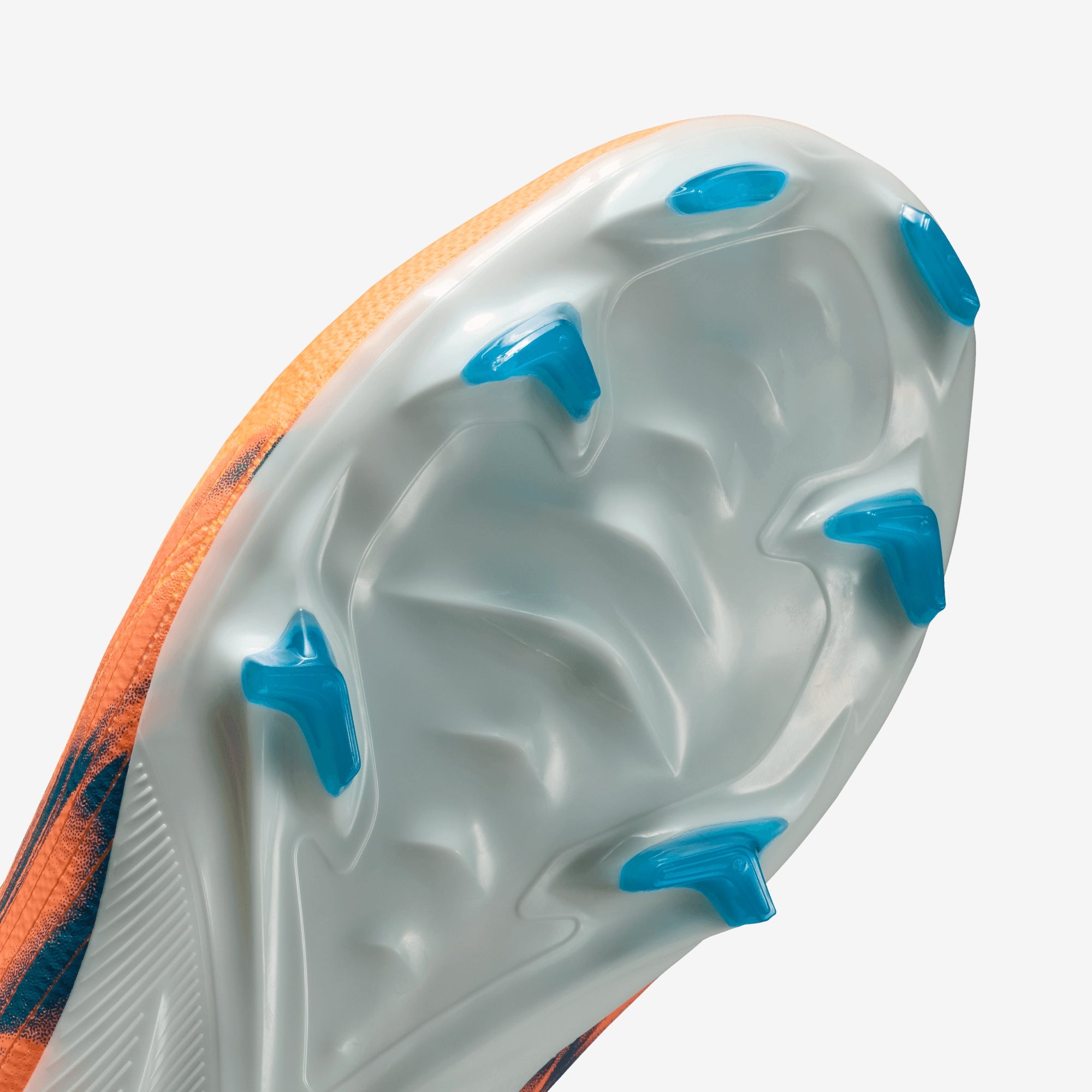 Nike Jr. Mercurial Vapor 16 Pro Kylian Mbappé Big Kids' Firm-Ground Low-Top Soccer Cleats - Melon Tint/Neo Turq-Igloo