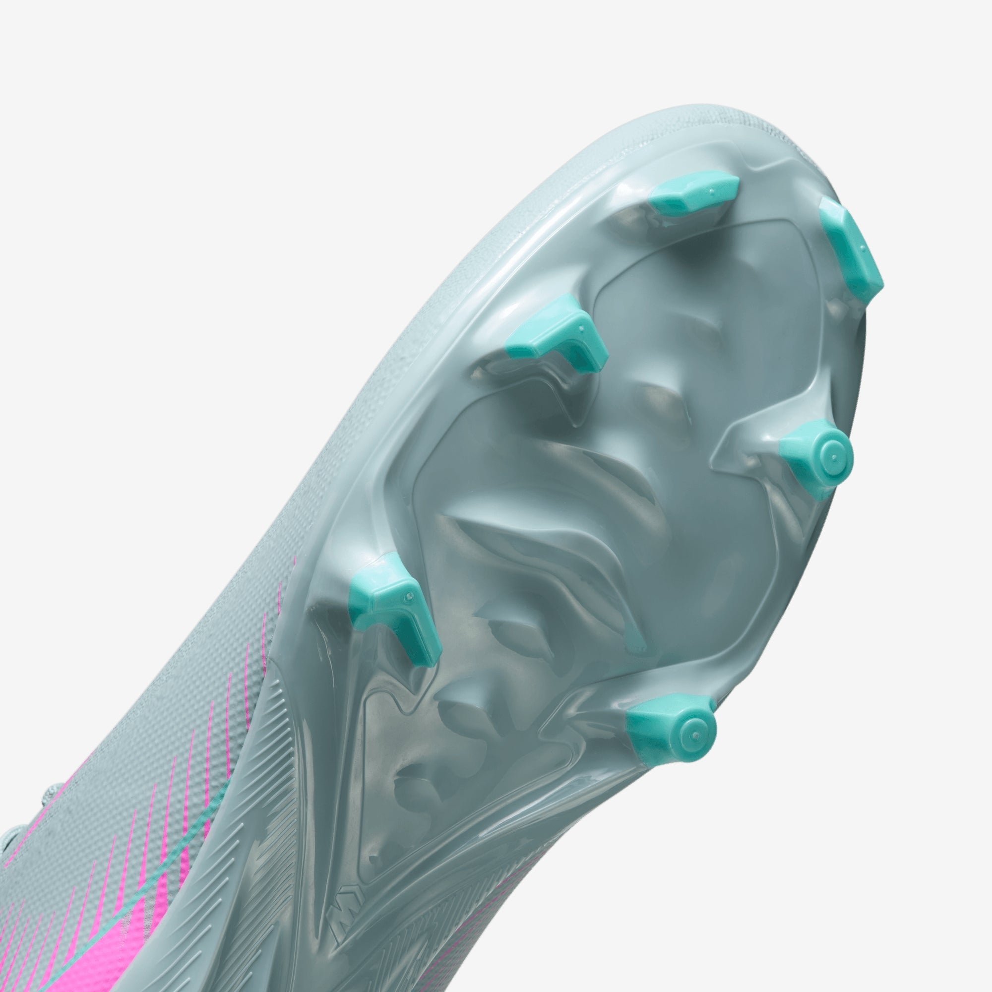 Nike Mercurial Superfly 10 Academy MG High-Top Soccer Cleats - Ocean Cube/Pink Blast