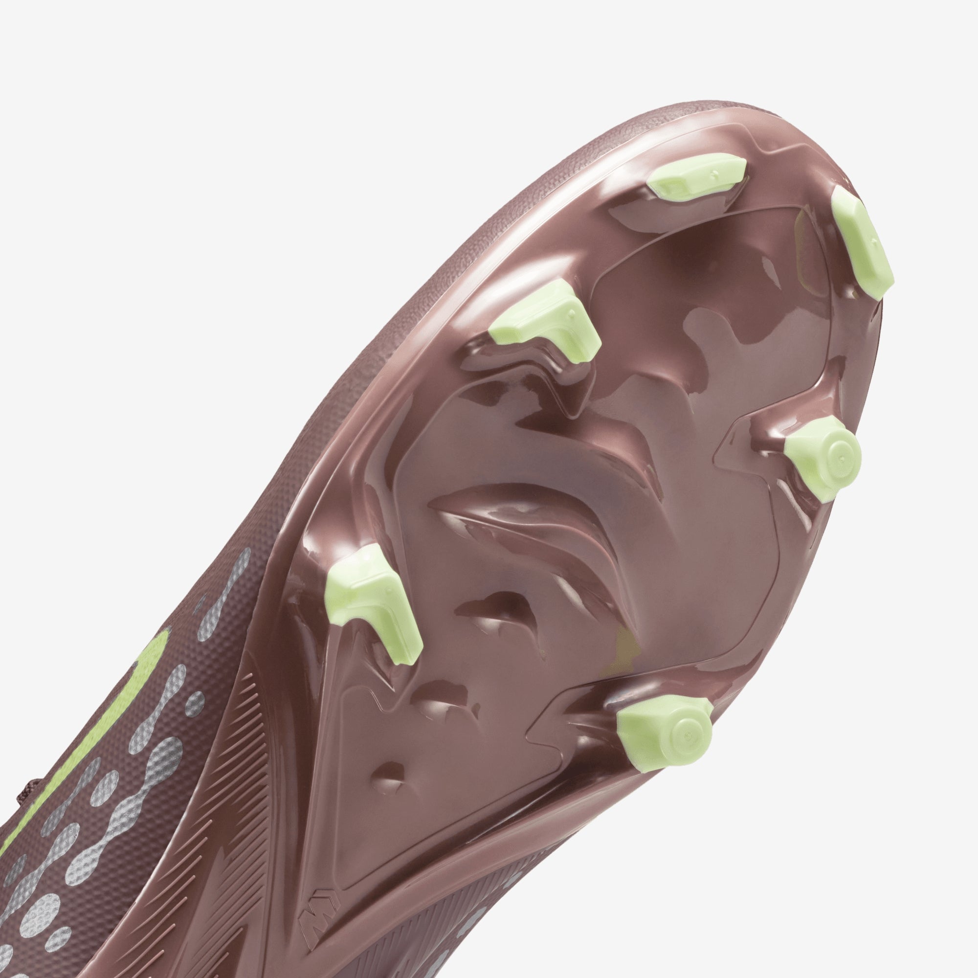 Nike Mercurial Superfly 10 Academy Kylian Mbappé Multi-Ground High-Top Soccer Cleats - Plum Eclipse/Metallic Silver