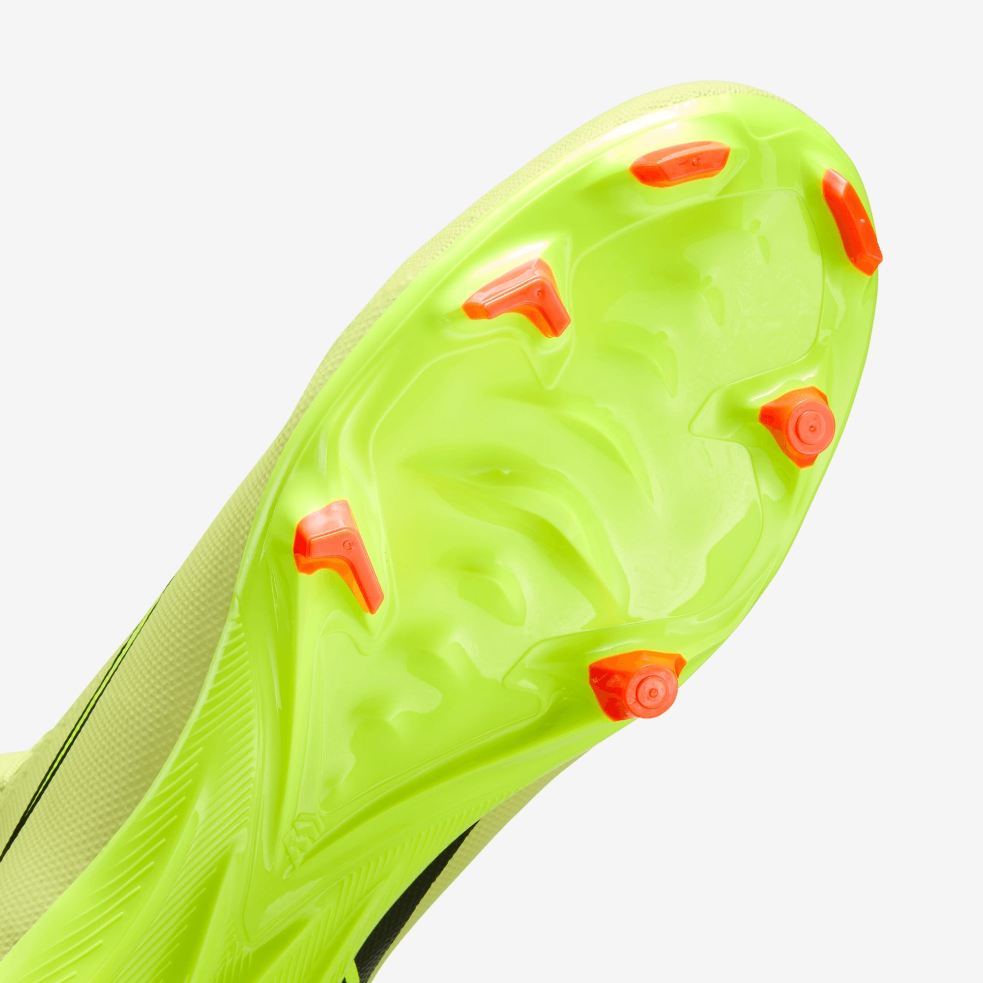 Nike Mercurial Superfly 10 Academy Multi-Ground High-Top Soccer Cleats - Limelight/Volt-Hyper Crimson