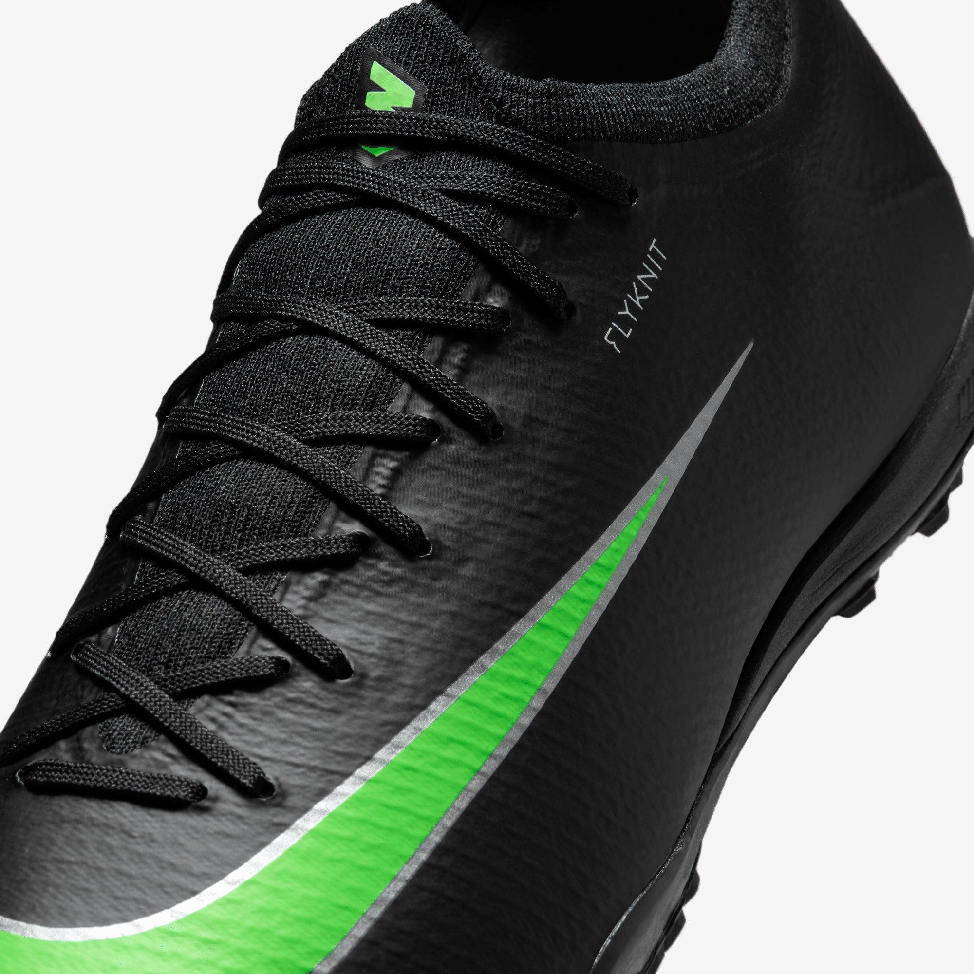 Nike Mercurial Vapor 17 Pro Turf Low-Top Soccer Shoes - Black/Illusion Green-Black