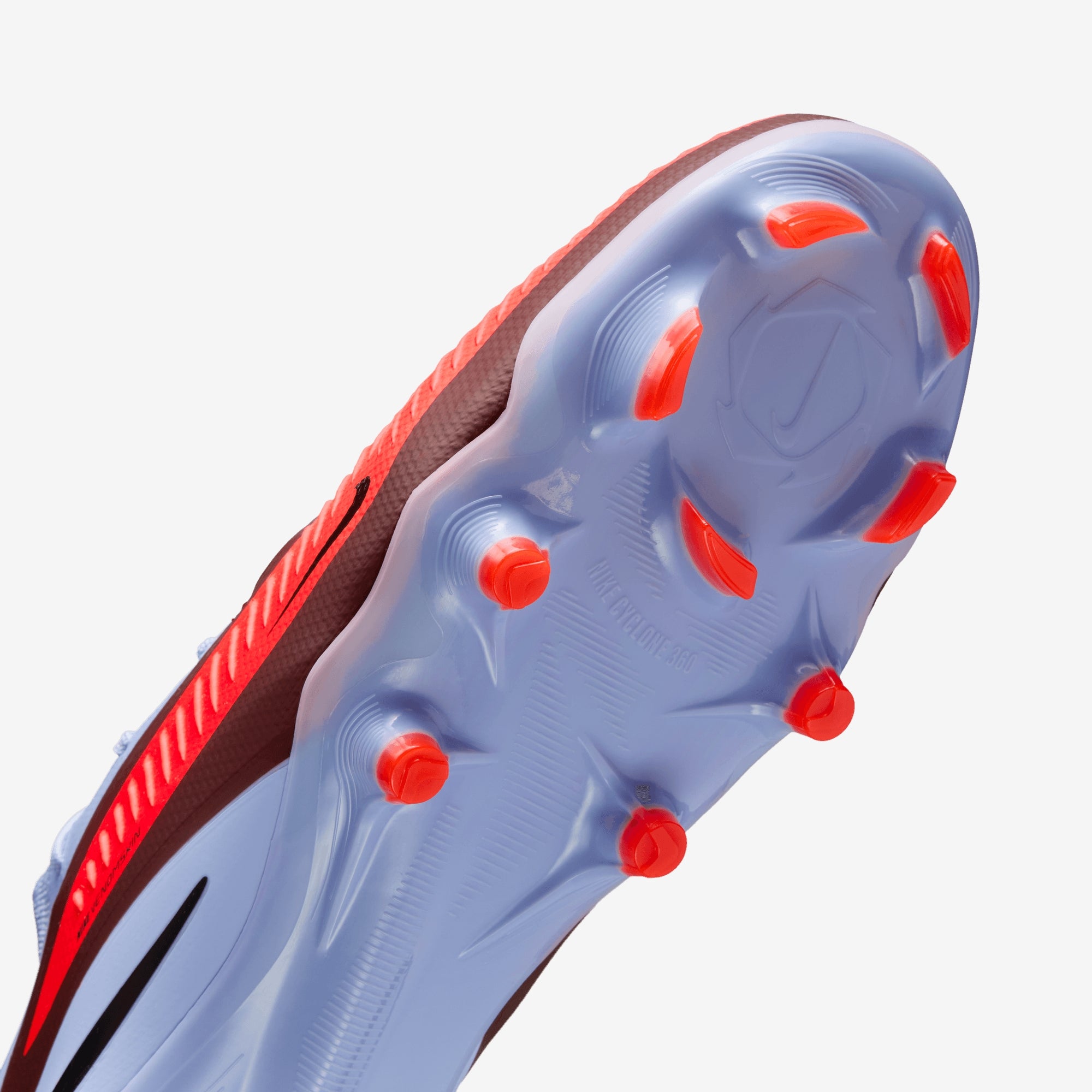 Nike Phantom 6 Low Pro Firm-Ground Soccer Cleats - Royal Tint/Bright Crimson