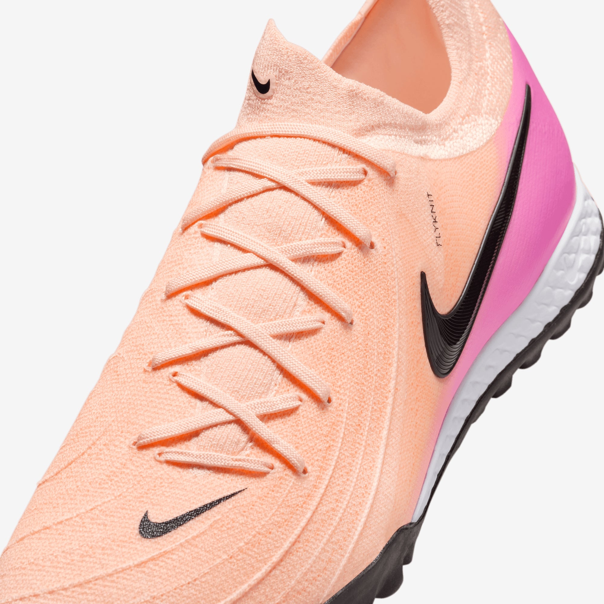 Nike Phantom GX 2 Pro TF Low-Top Soccer Shoes - Crimson Tint/Black-Pink Blast