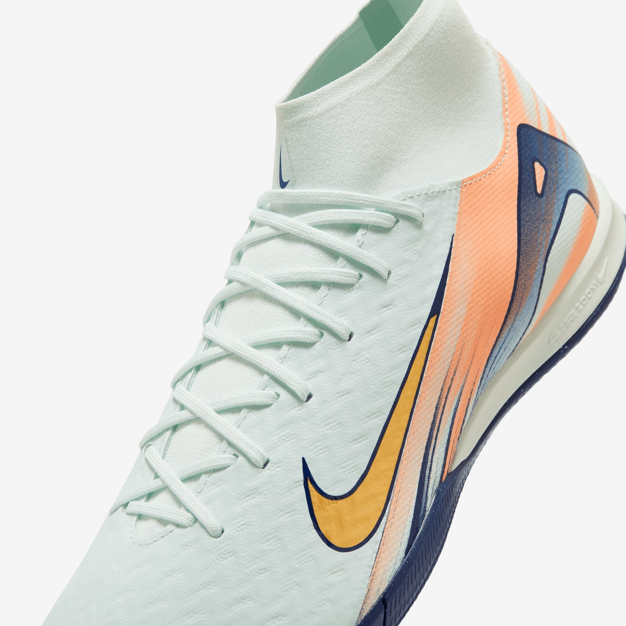 Nike Superfly 10 Academy Mercurial Dream Speed IC High-Top Soccer Shoes - Barely Green/Mtlc Gold Coin