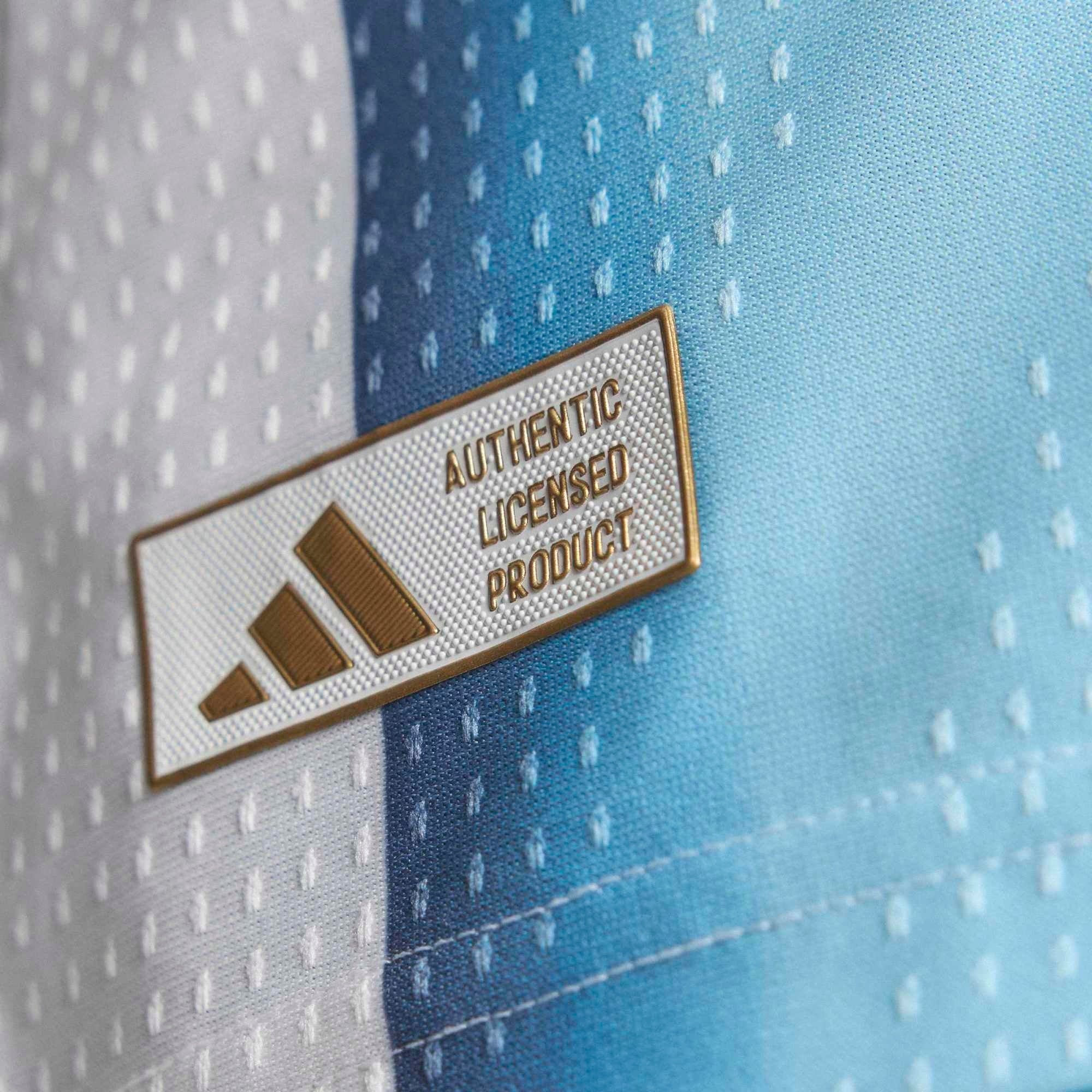 adidas Argentina 2026 Match Home Men's Soccer Authentic Jersey - White / Icey Blue / Light Blue