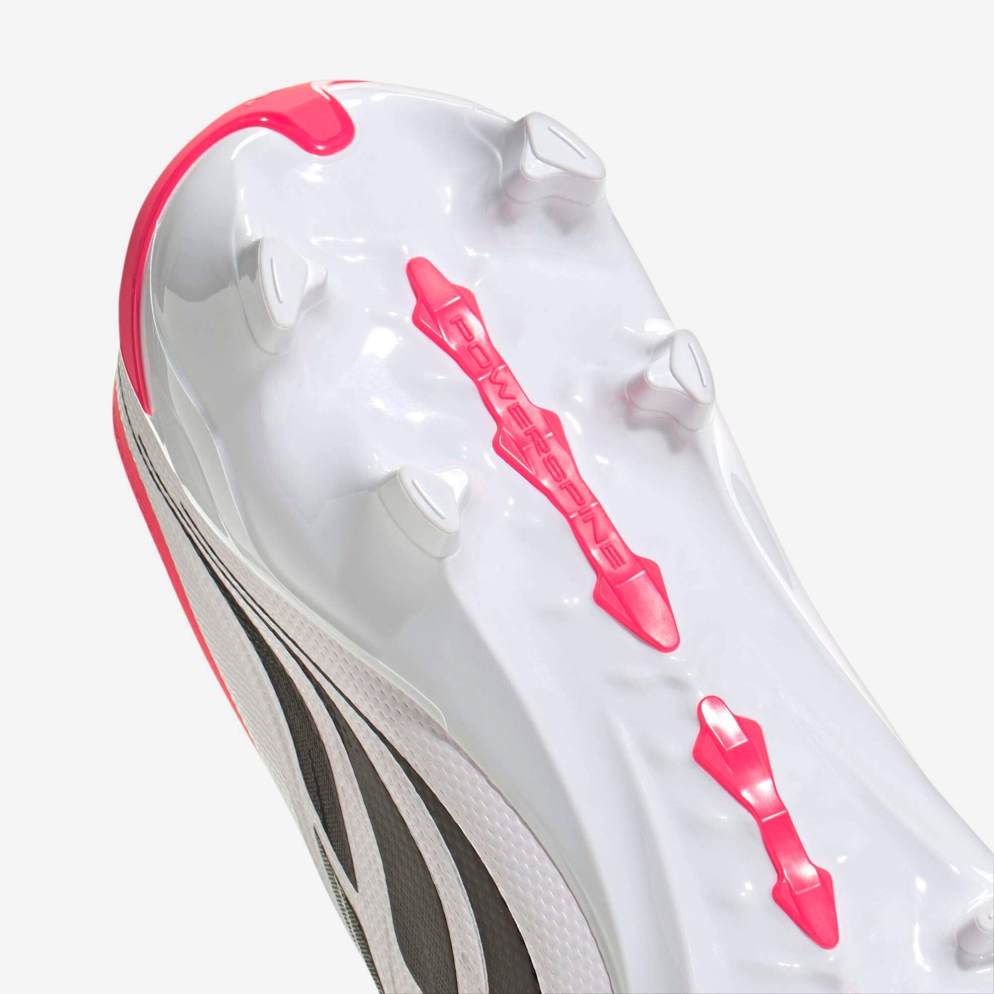 adidas Predator League Fold-Over Tongue Firm/Multi-Ground Low-Top Soccer Cleats - Lucid Red / Core Black / Cloud White