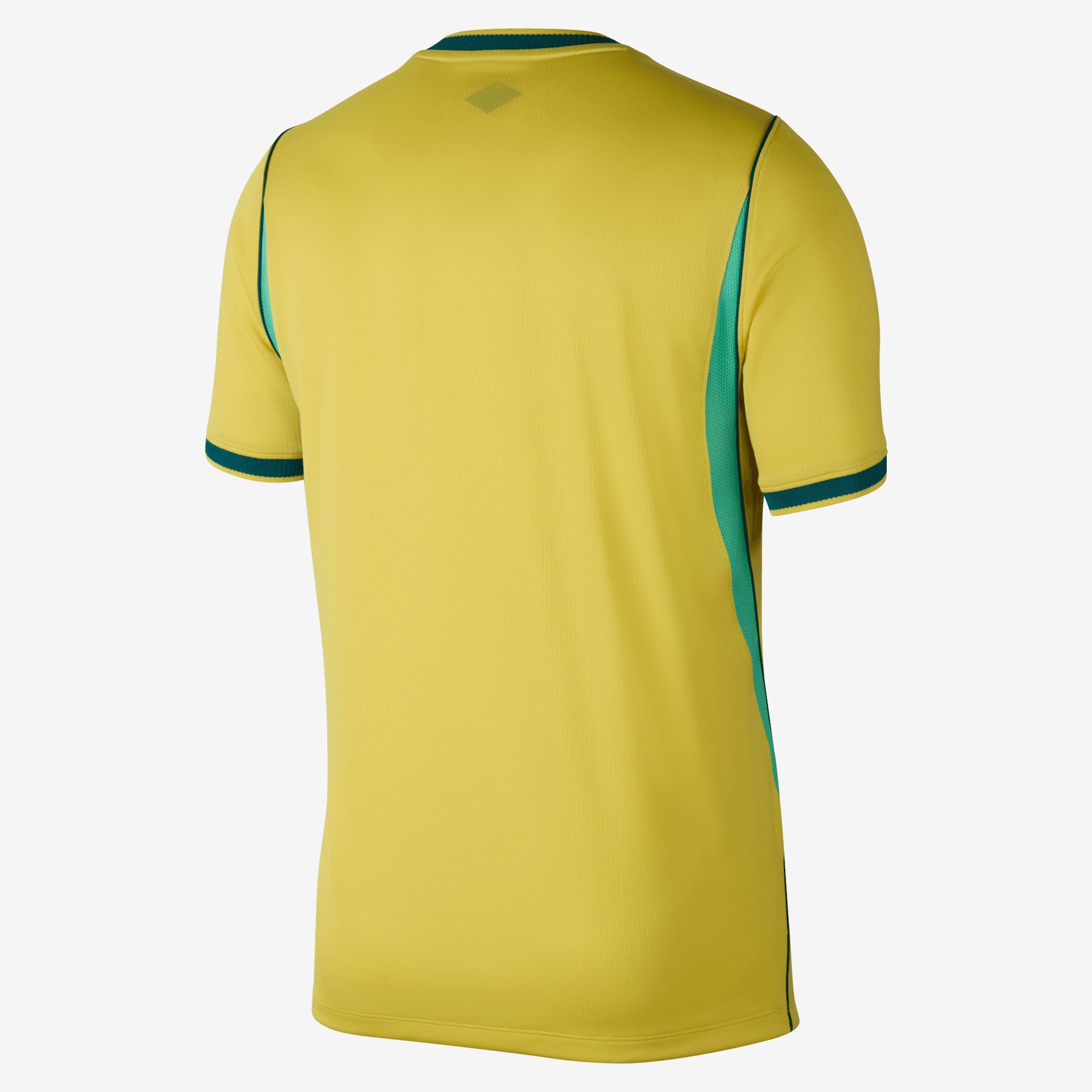 Nike Brazil 2026 Stadium Home Men's Dri-FIT Soccer Replica Jersey - Canary/Light Menta/Geode Teal