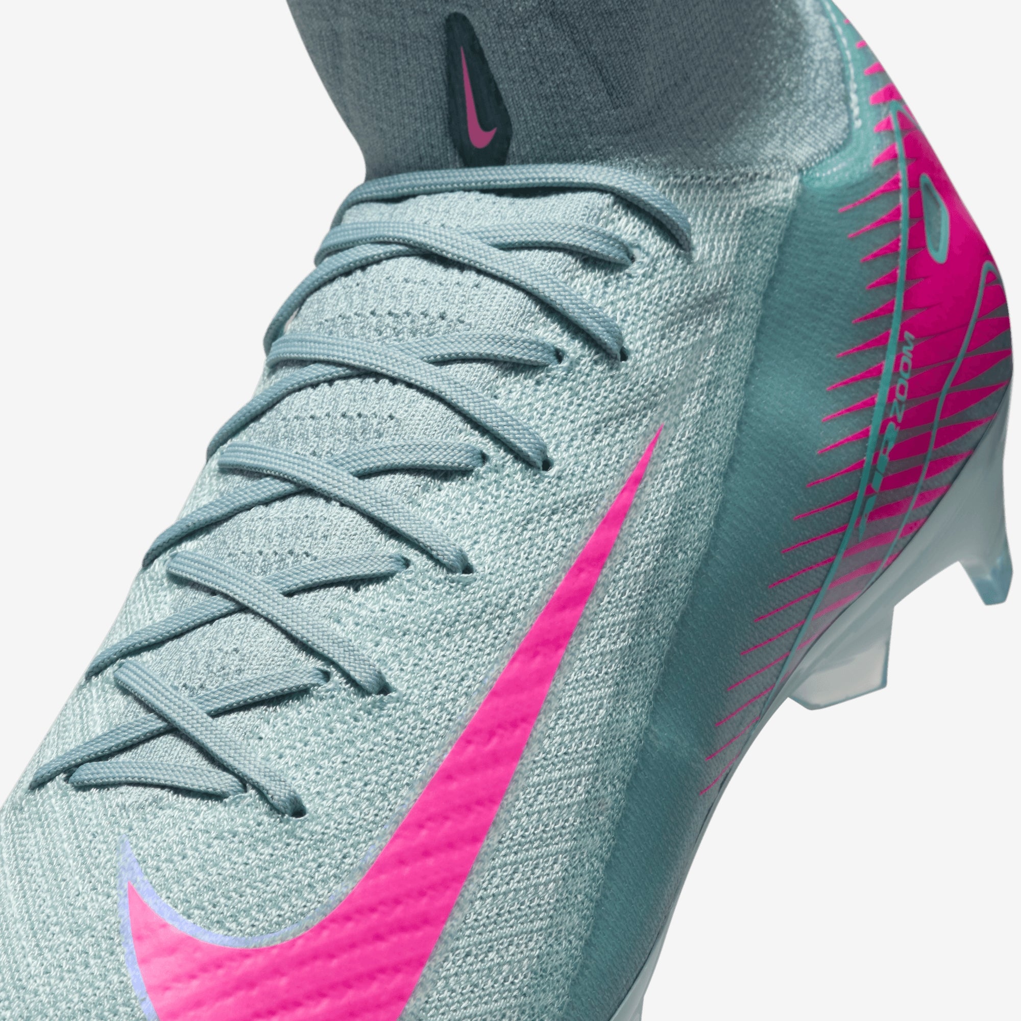 Nike Mercurial Superfly 10 Elite FG High-Top Soccer Cleats - Ocean Cube/Pink Blast