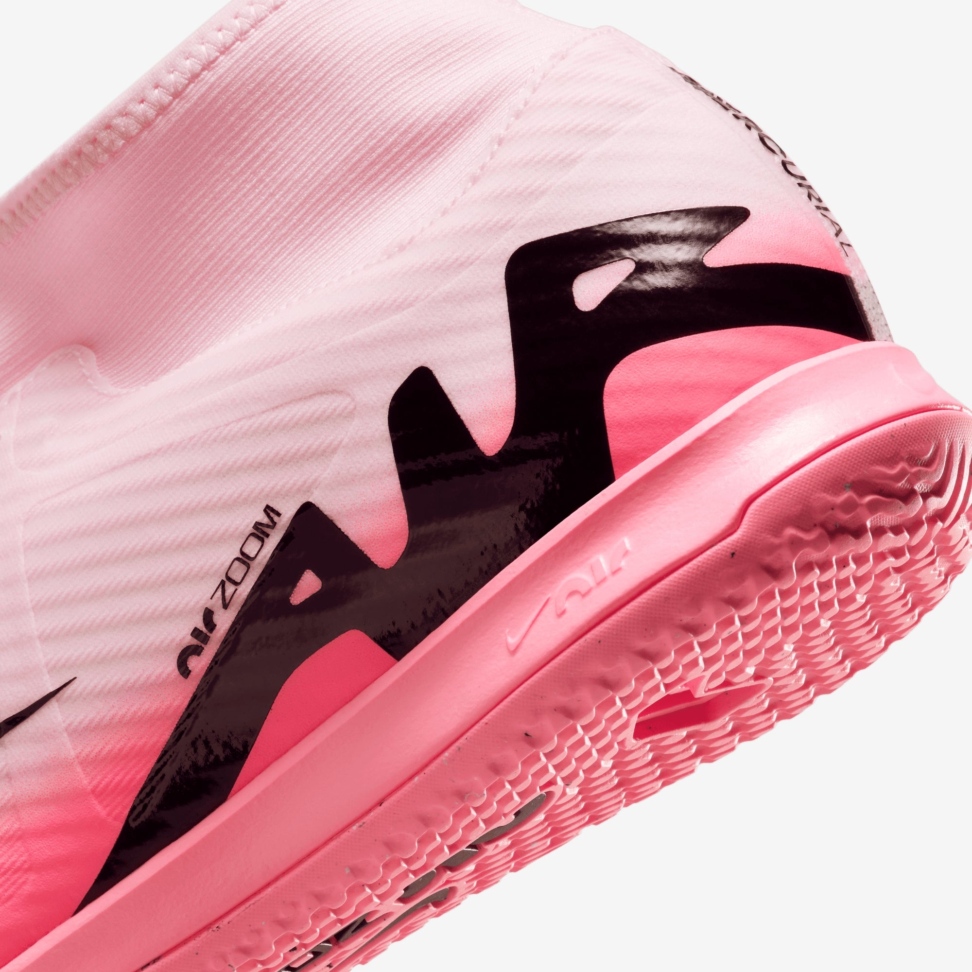 Nike Mercurial Superfly 9 Academy IC High-Top Soccer Shoes - Pink Foam/Black