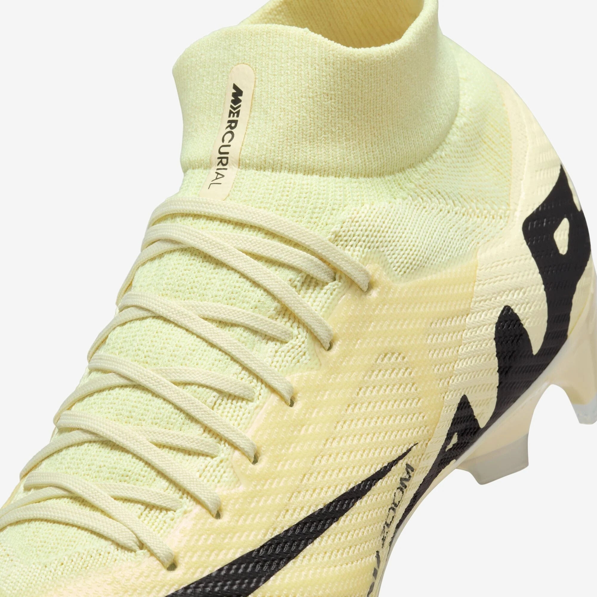 Nike Mercurial Superfly 9 Pro Firm-Ground High-Top Soccer Cleats - Lemonade/Black