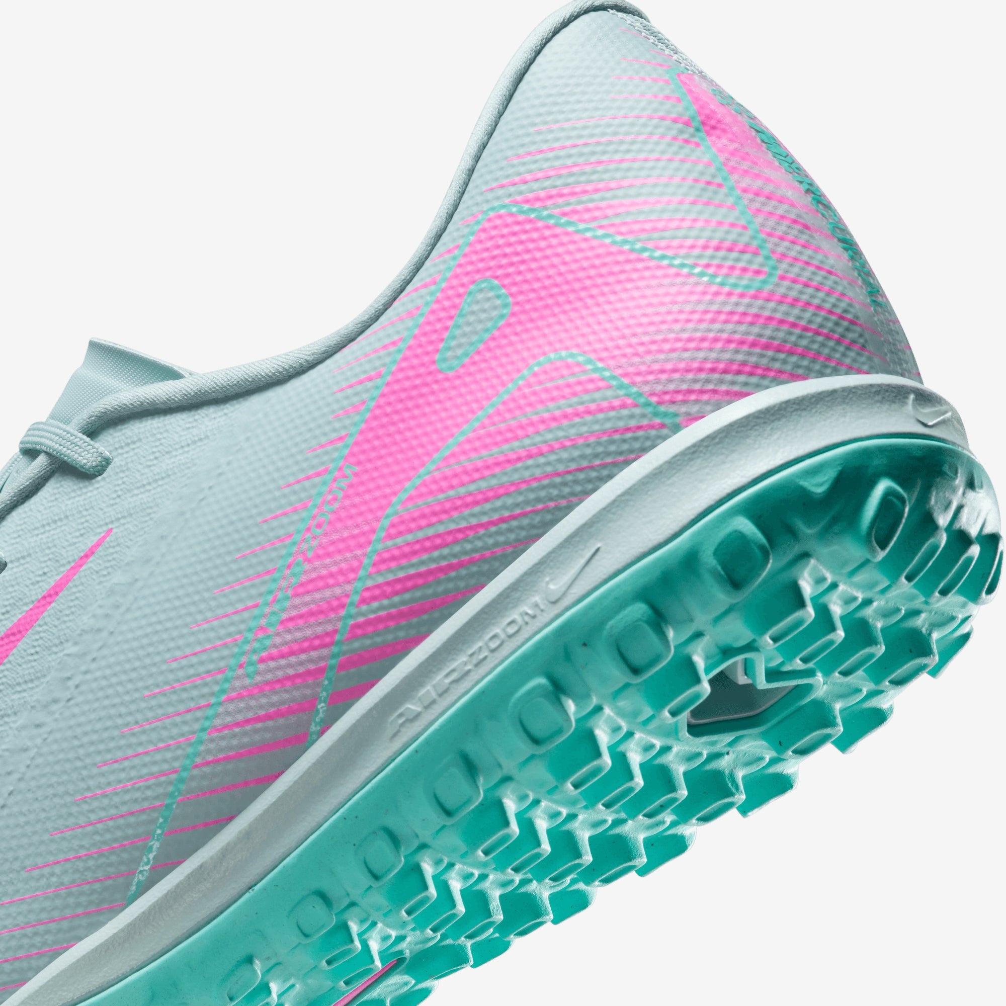 Nike Mercurial Vapor 16 Academy TF Low-Top Soccer Shoes - Ocean Cube/Pink Blast