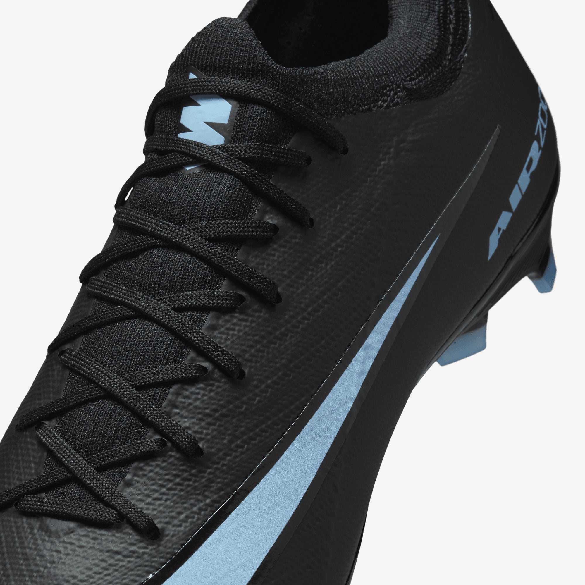 Nike Mercurial Vapor 16 Pro Firm-Ground Low-Top Soccer Cleats - Black/Ice Blue